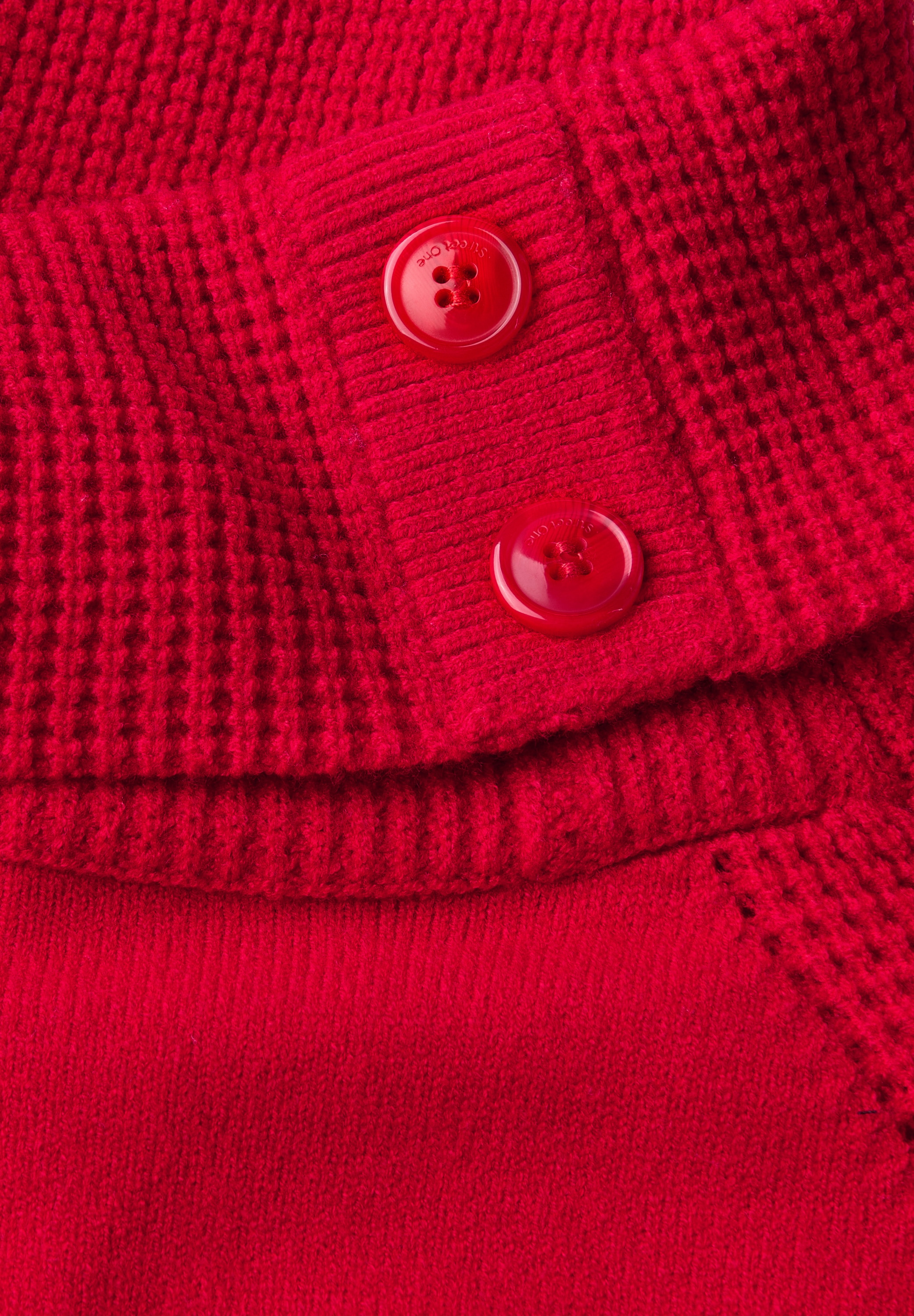 STREET ONE Rollkragenpullover, mit Stehkragen