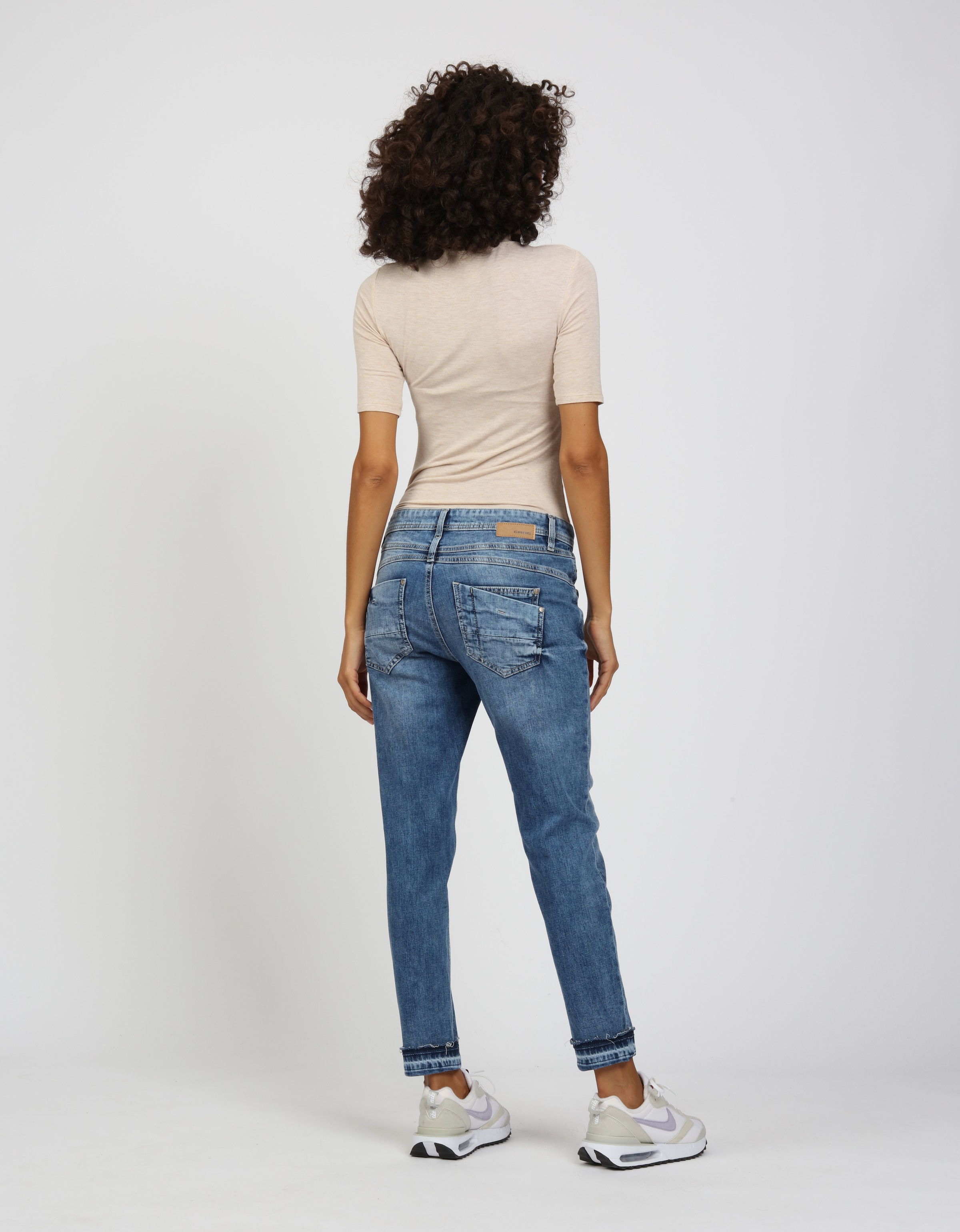 GANG Relax-fit-Jeans »94AMELIE CROPPED«, in 5-Pocket-Style