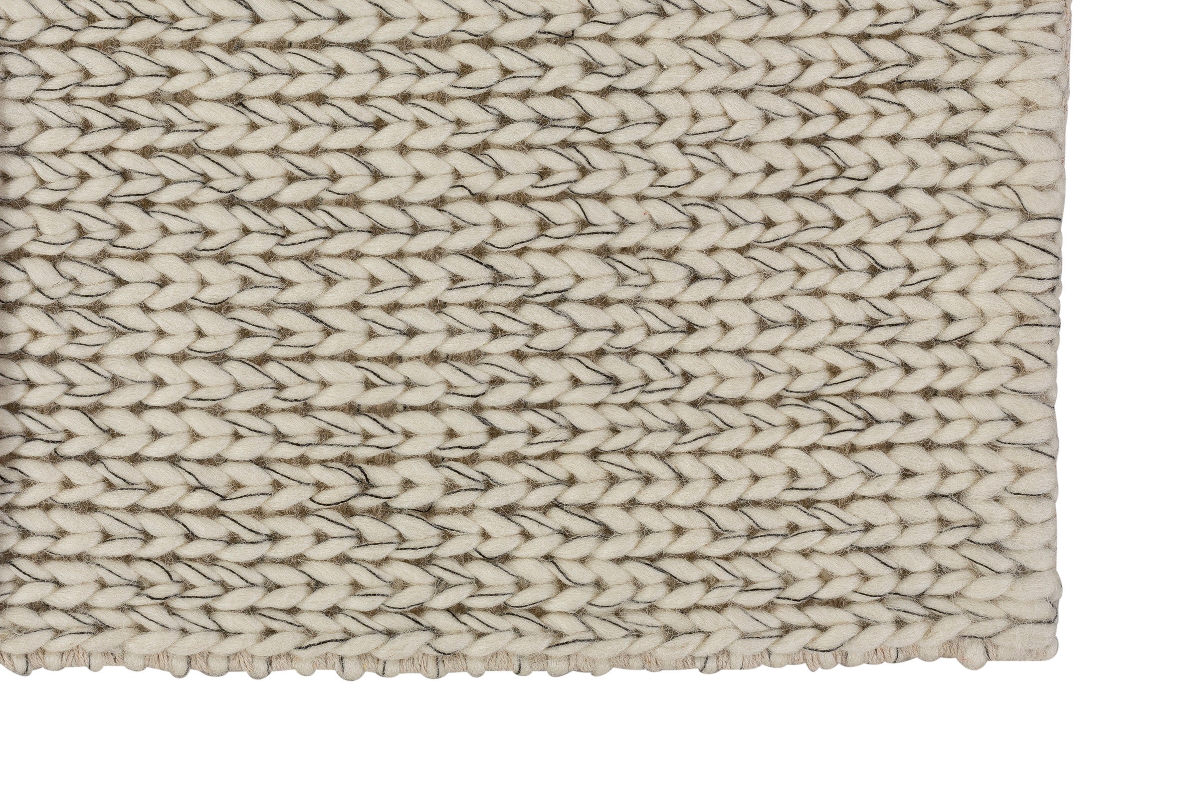 SCHÖNER WOHNEN-Kollektion Wollteppich »Fora«, rechteckig, 10 mm Höhe, reine Wolle, natürliche Wolle, Wohnzimmer