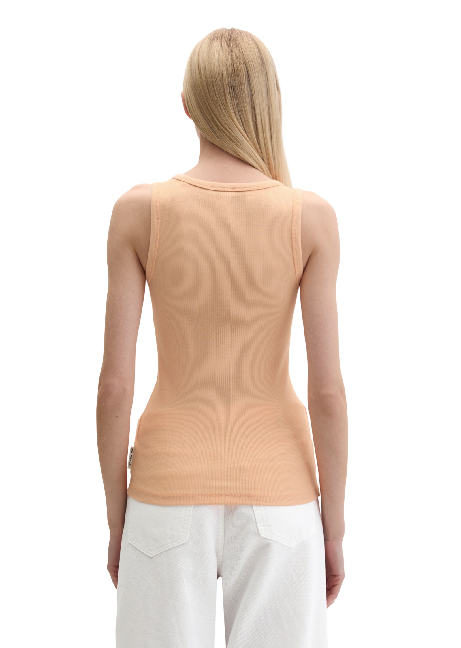 Marc O'Polo T-Shirt »aus elastischem Rippjersey«