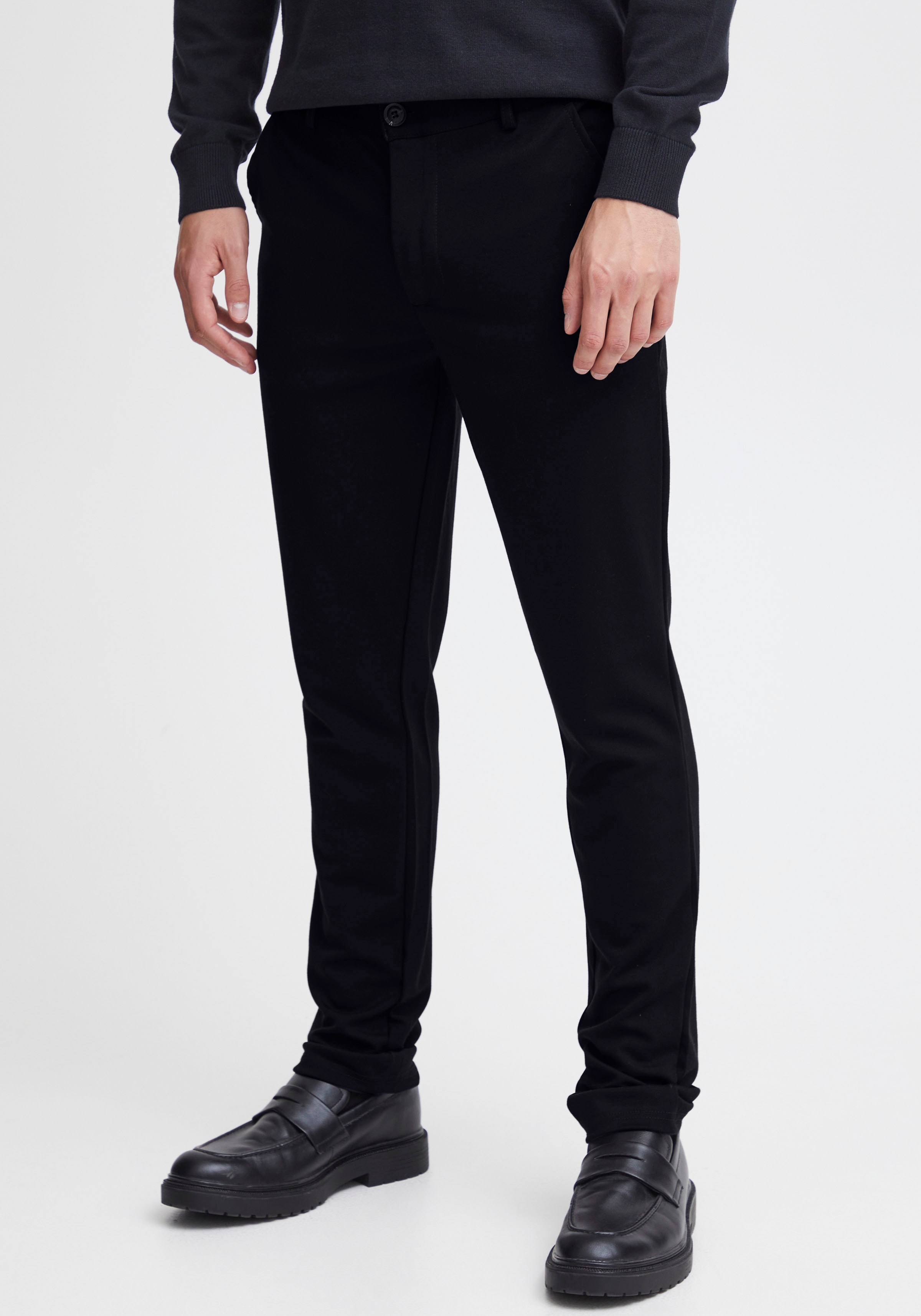Blend "BHLangford pants" Regular Fit, mit Reißverschluss und 1-Knopf-Verschluss, pflegeleicht