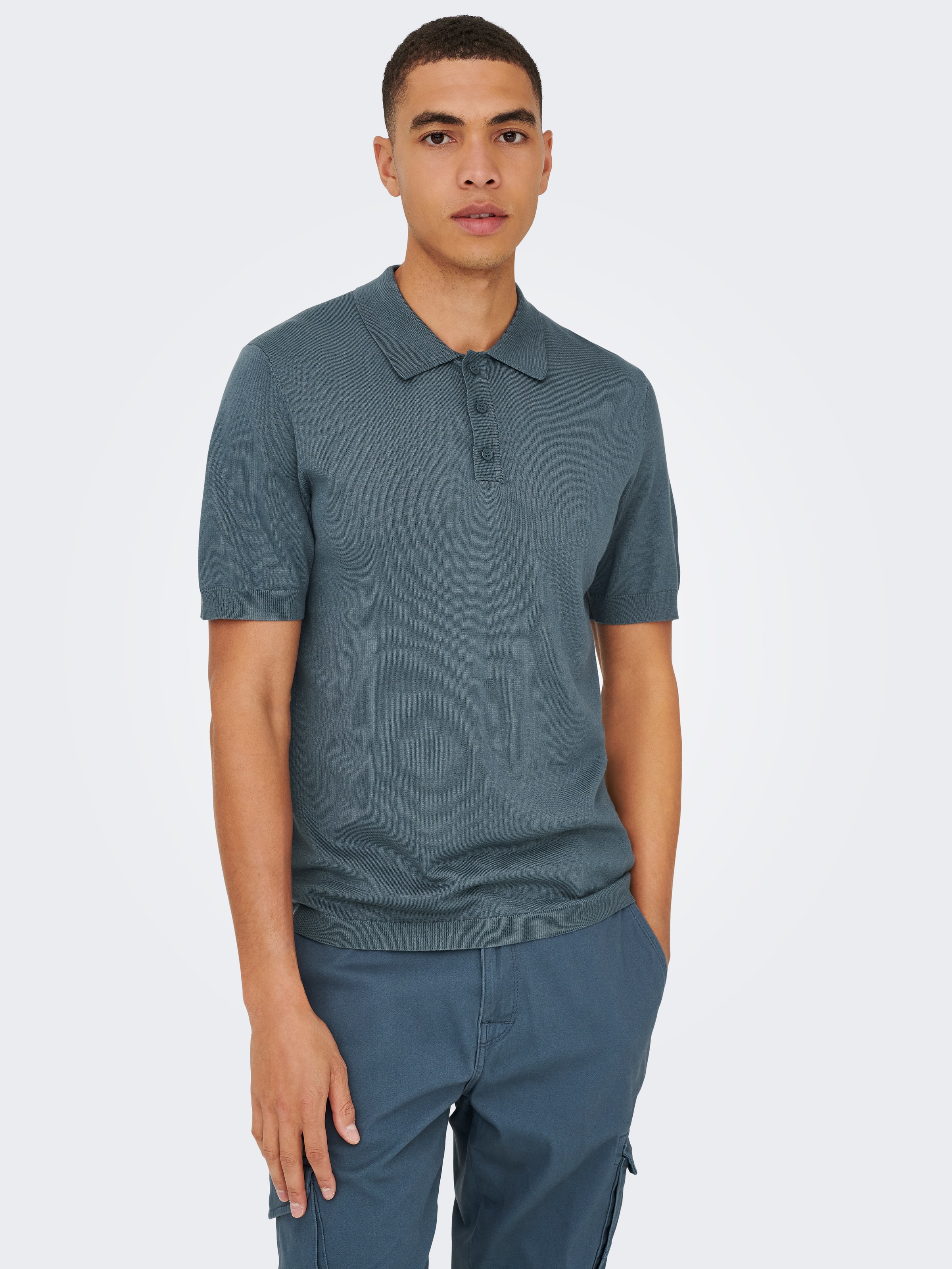 Thumbnail - ONLY & SONS Poloshirt "ONSWYLER LIFE REG 14 SS POLO KNIT NOOS"