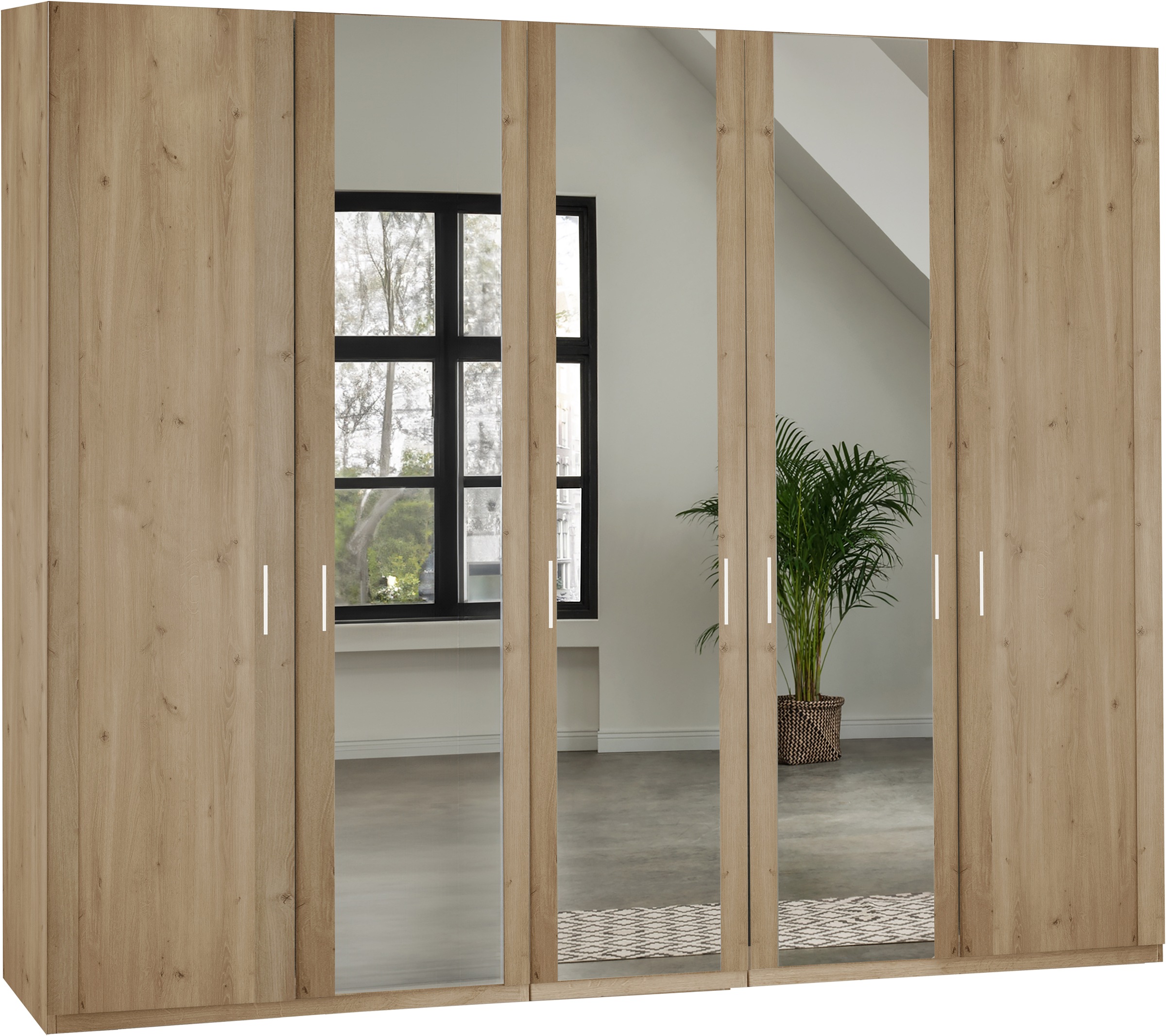 WIEMANN Kleiderschrank "Bern" hochwertige Beschläge inkl. Türdämpfung günstig online kaufen