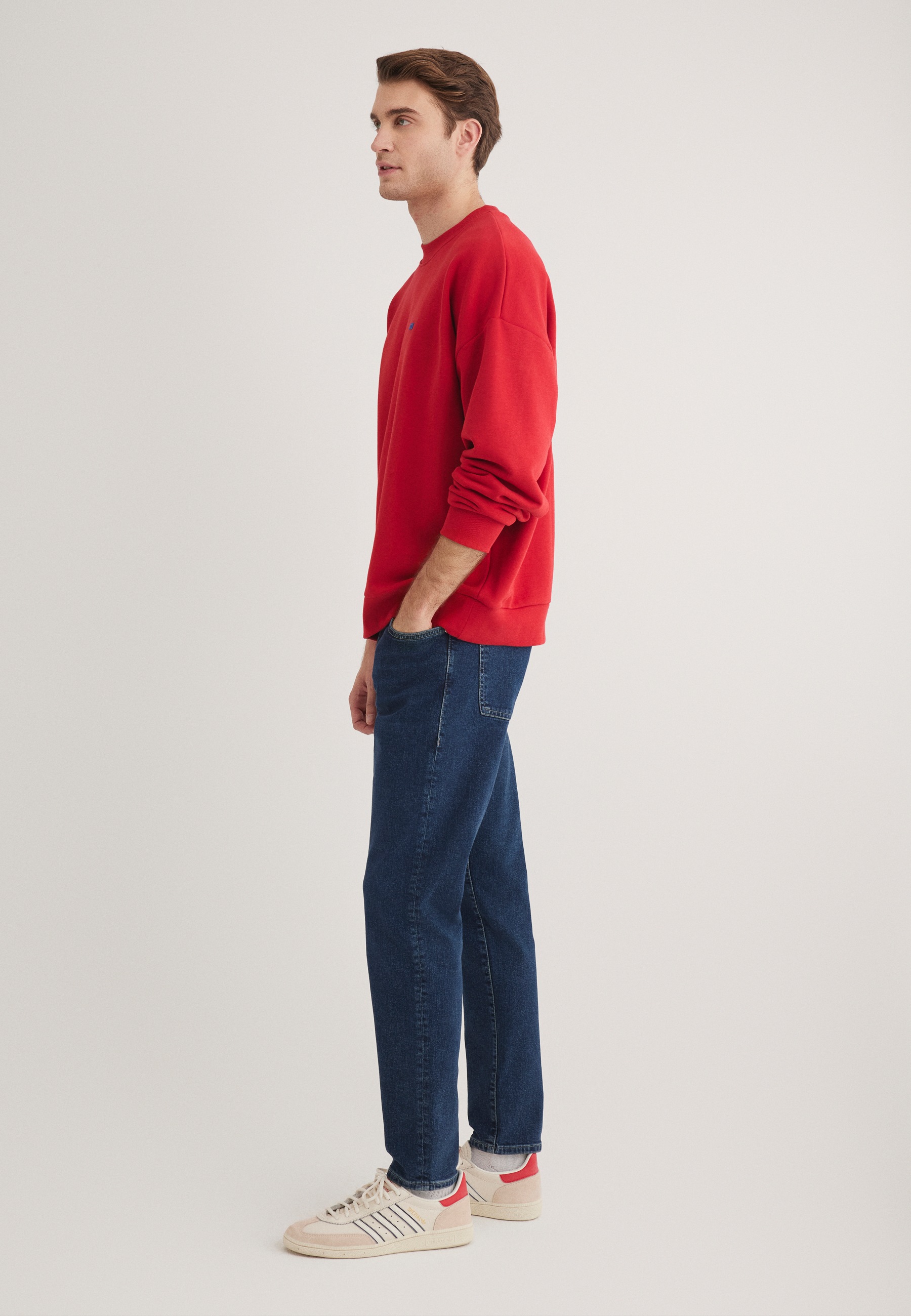 Thumbnail - Mavi Rundhalspullover "CREW NECK SWEATSHIRT", Basic Pullover