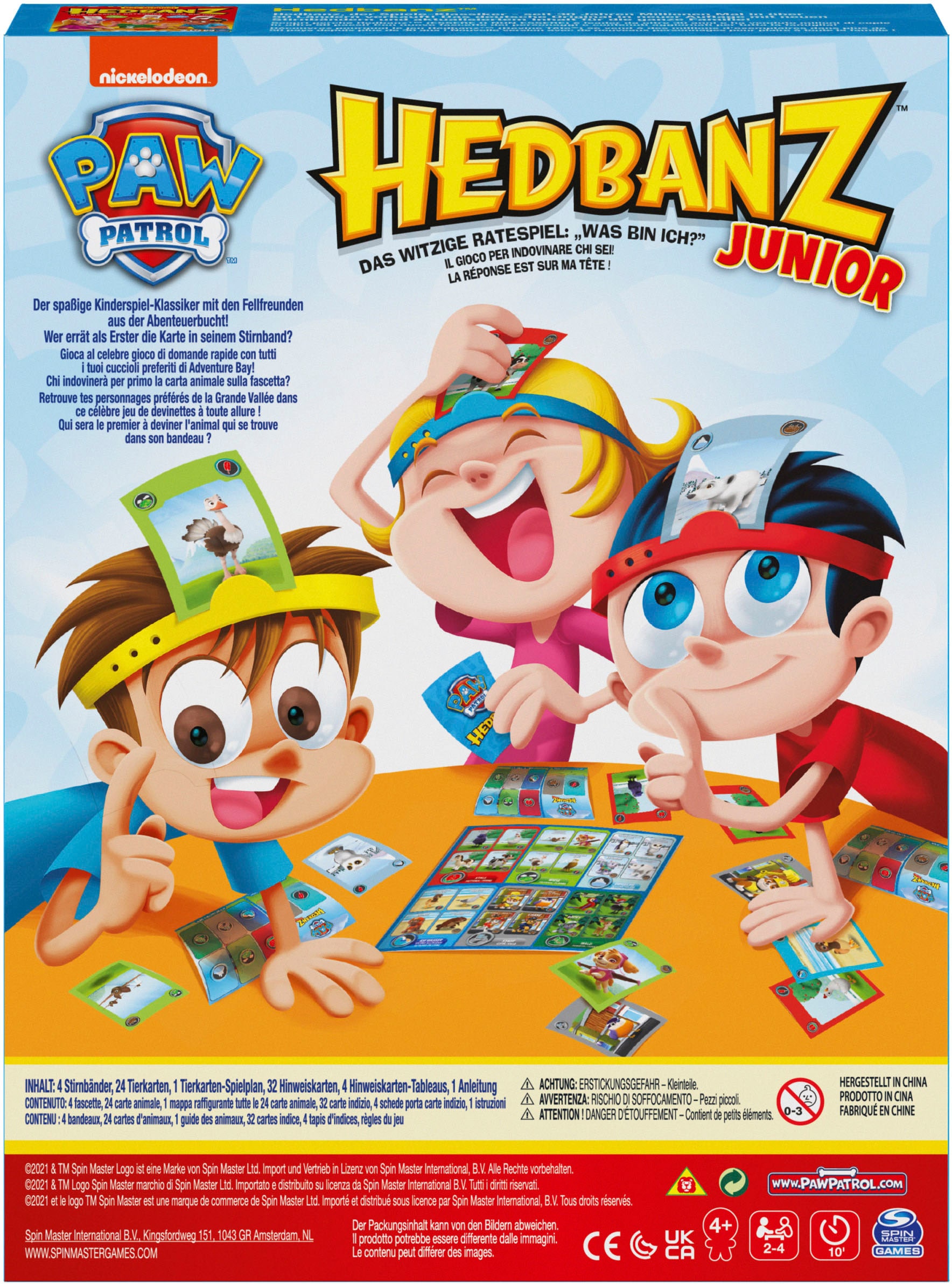 Spin Master Spiel »Hedbanz Junior - Paw Patrol«