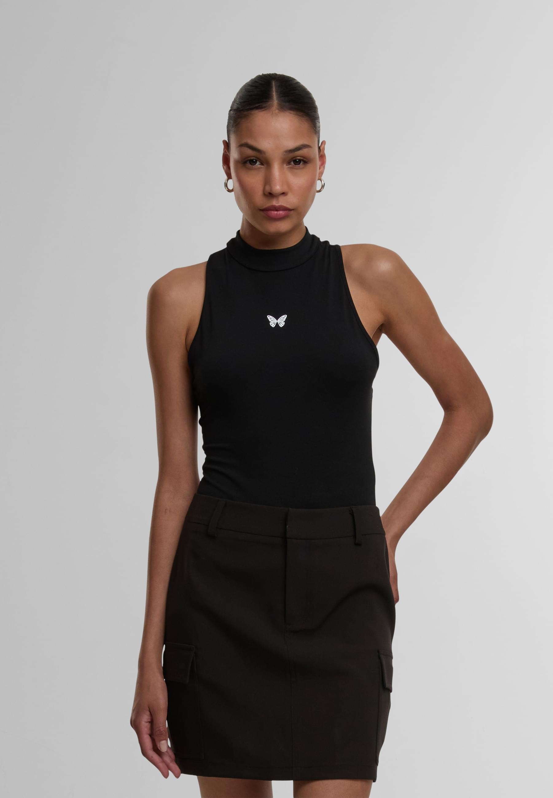 Miss Tee Body »Miss Tee Fly Away Ladies Sleeveless Turtleneck Body«