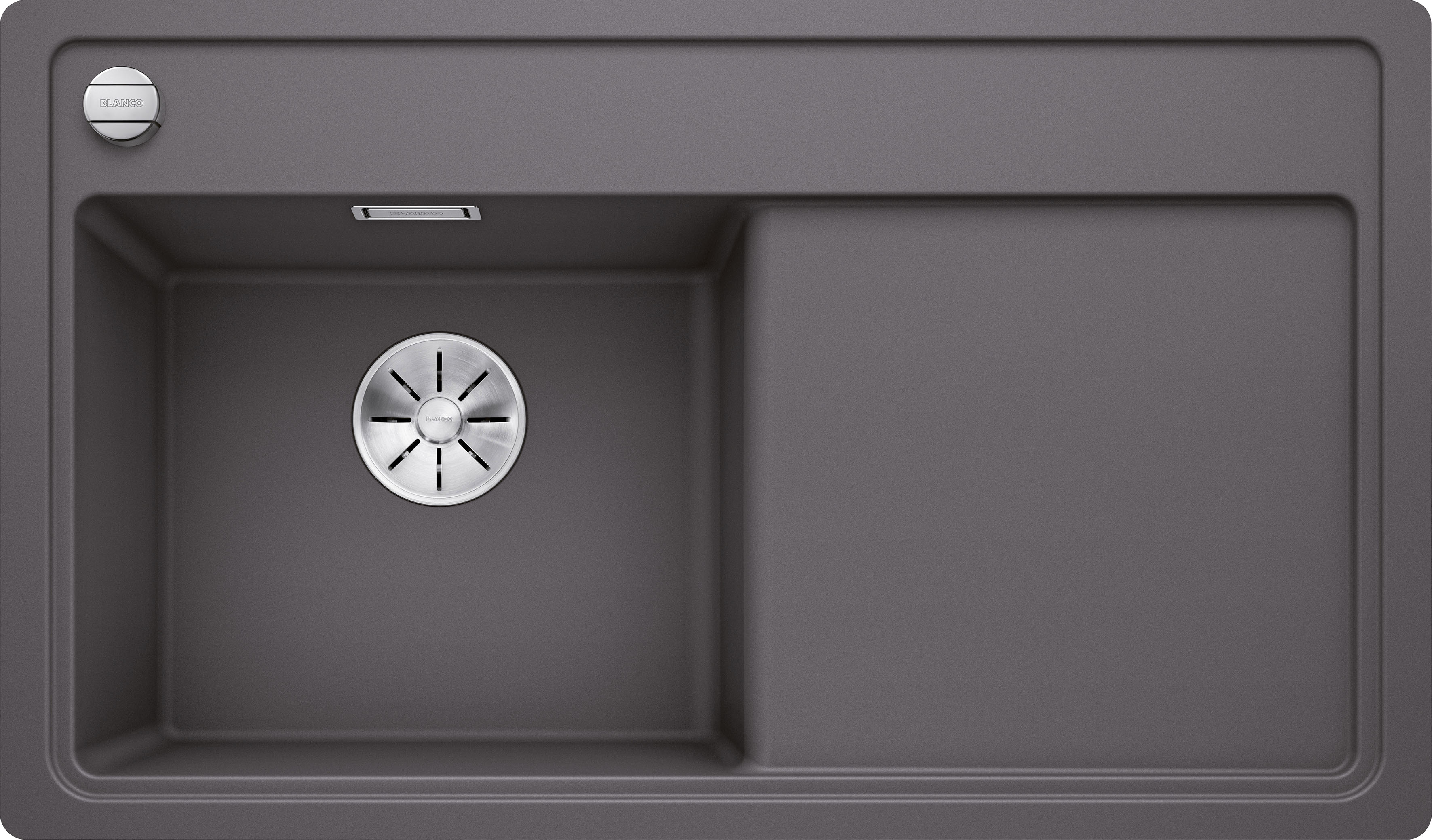 Blanco Küchenspüle "ZENAR 45 S-F" Set, Mit Ablauffernbedienung