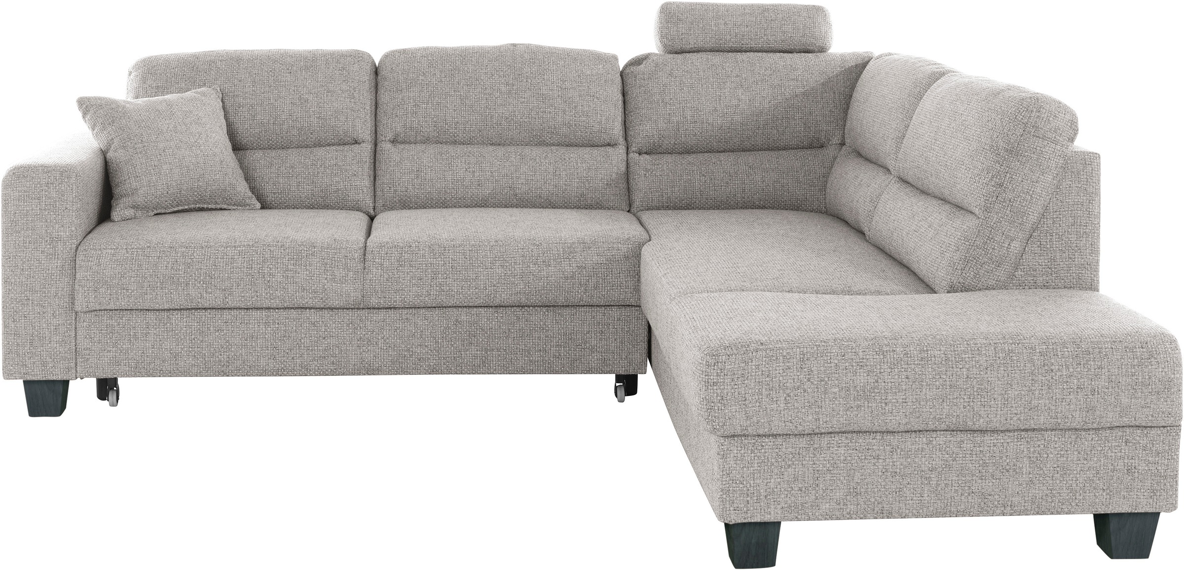 TRENDMANUFAKTUR Ecksofa "Chamber, zeitlos&modern, hoher Sitzkomfort, Breite günstig online kaufen