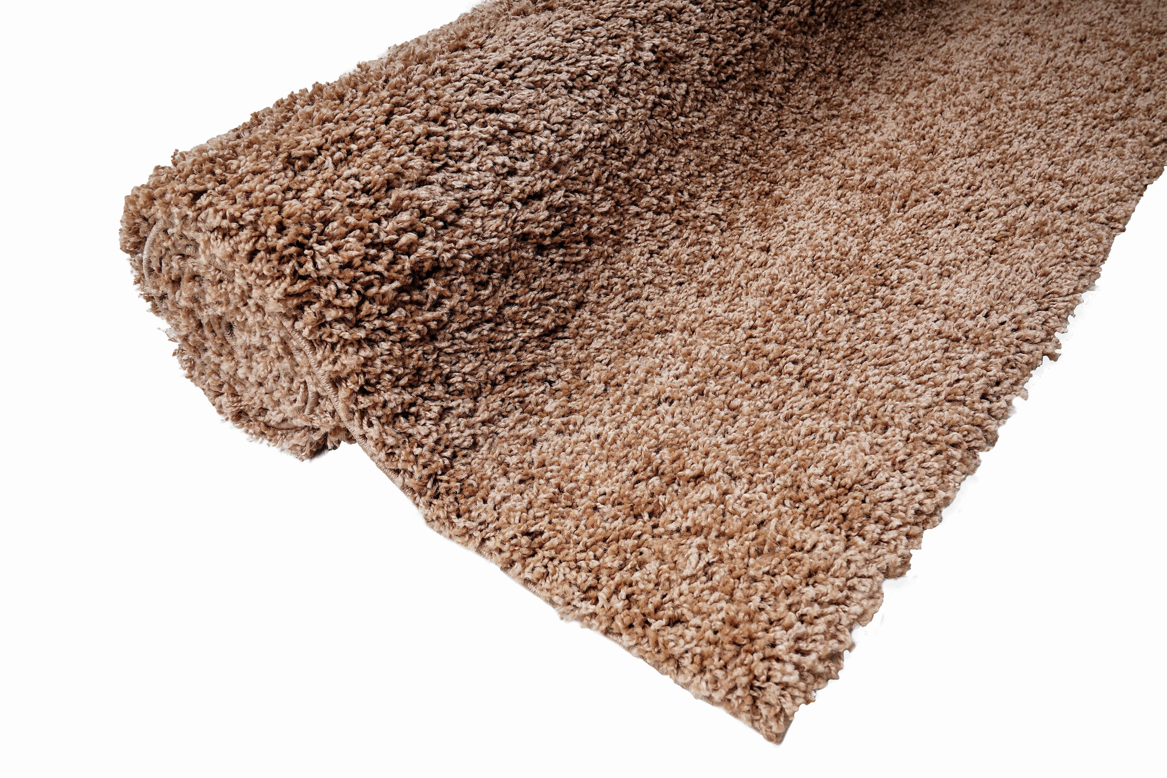 my home Läufer »Viva« rechteckig 45 mm Höhe Läufer, Brücke, Uni-Farben, einfarbig, besonders weich und kuschelig