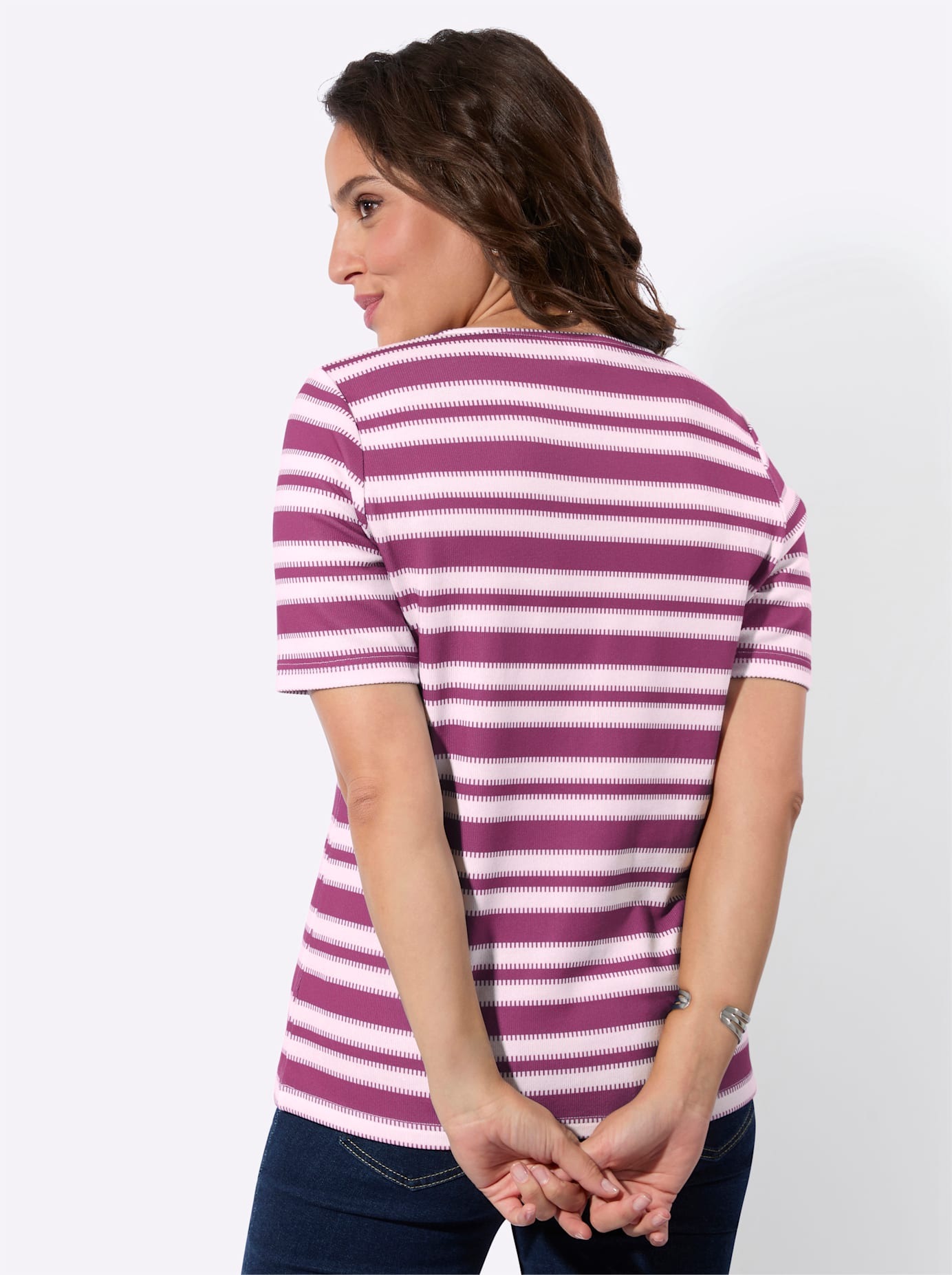 Thumbnail - Casual Looks Rundhalsshirt "Kurzarm-Shirt" 1 tlg.