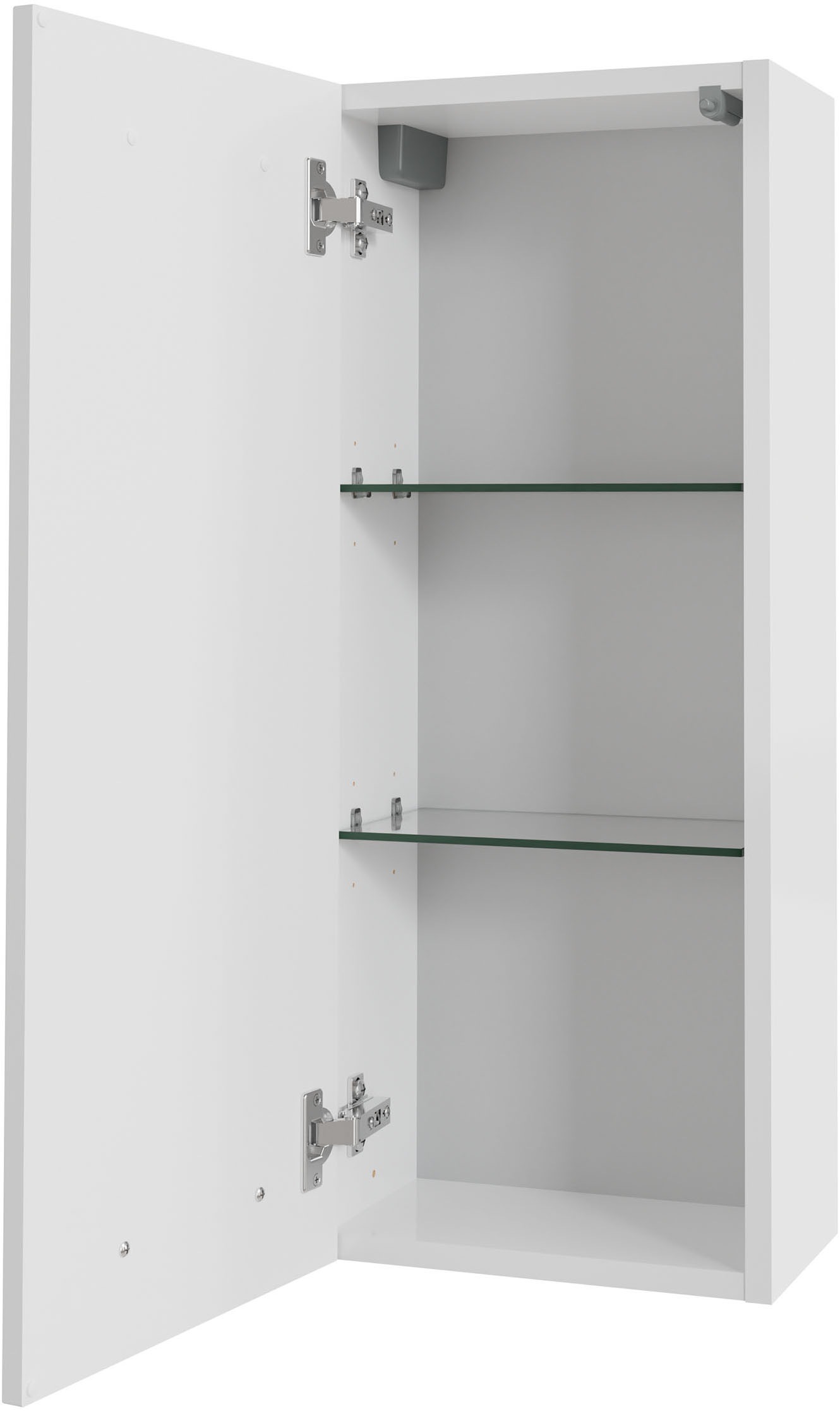 Saphir Badmöbel-Set »Badmöbel-Set Serie 3006 5-teilig Keramik-Waschtisch mit Spiegelschrank«, (6 St.), Badezimmer-Set mit Unterschrank, Hängeschrank, Midischrank, Türdämpfer