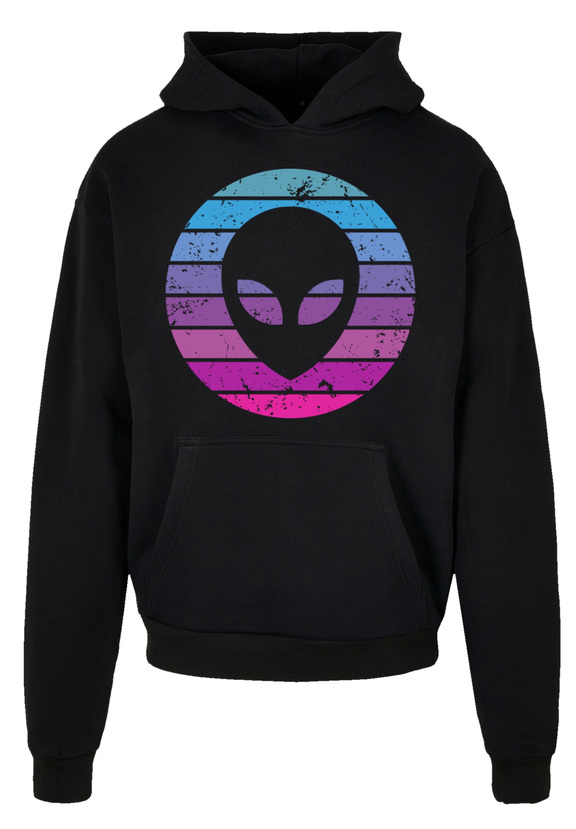 F4NT4STIC Kapuzenpullover »Alien Kopf«, Premium Qualität