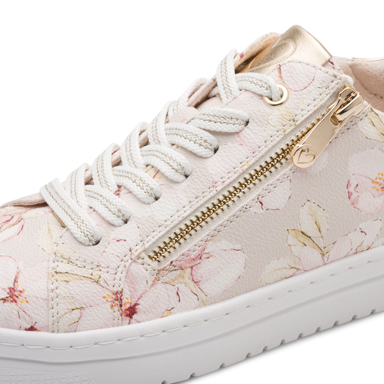 MARCO TOZZI Plateausneaker  , Freizeitschuh, Halbschuh, Schnürschuh in veganer Verarbeitung