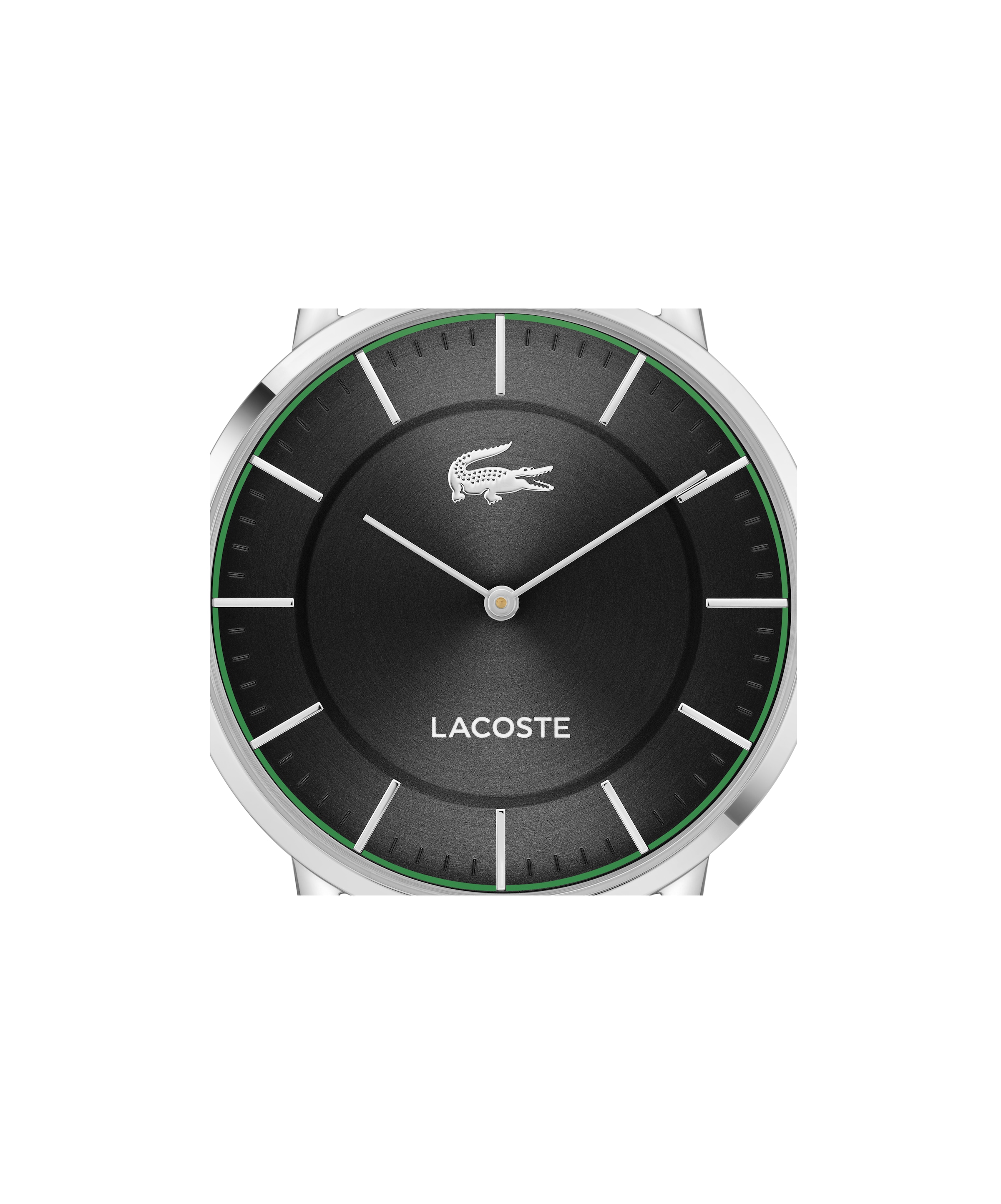 Lacoste Quarzuhr »CROCORIGIN«, Armbanduhr, Herrenuhr, Lederarmband, analog, Glassteine