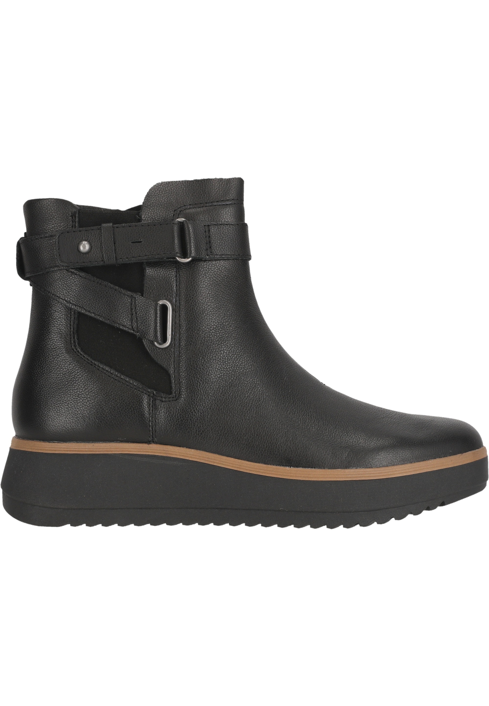 Clarks Stiefelette »Zylah Faye«, mit cleveren verstellbaren Details