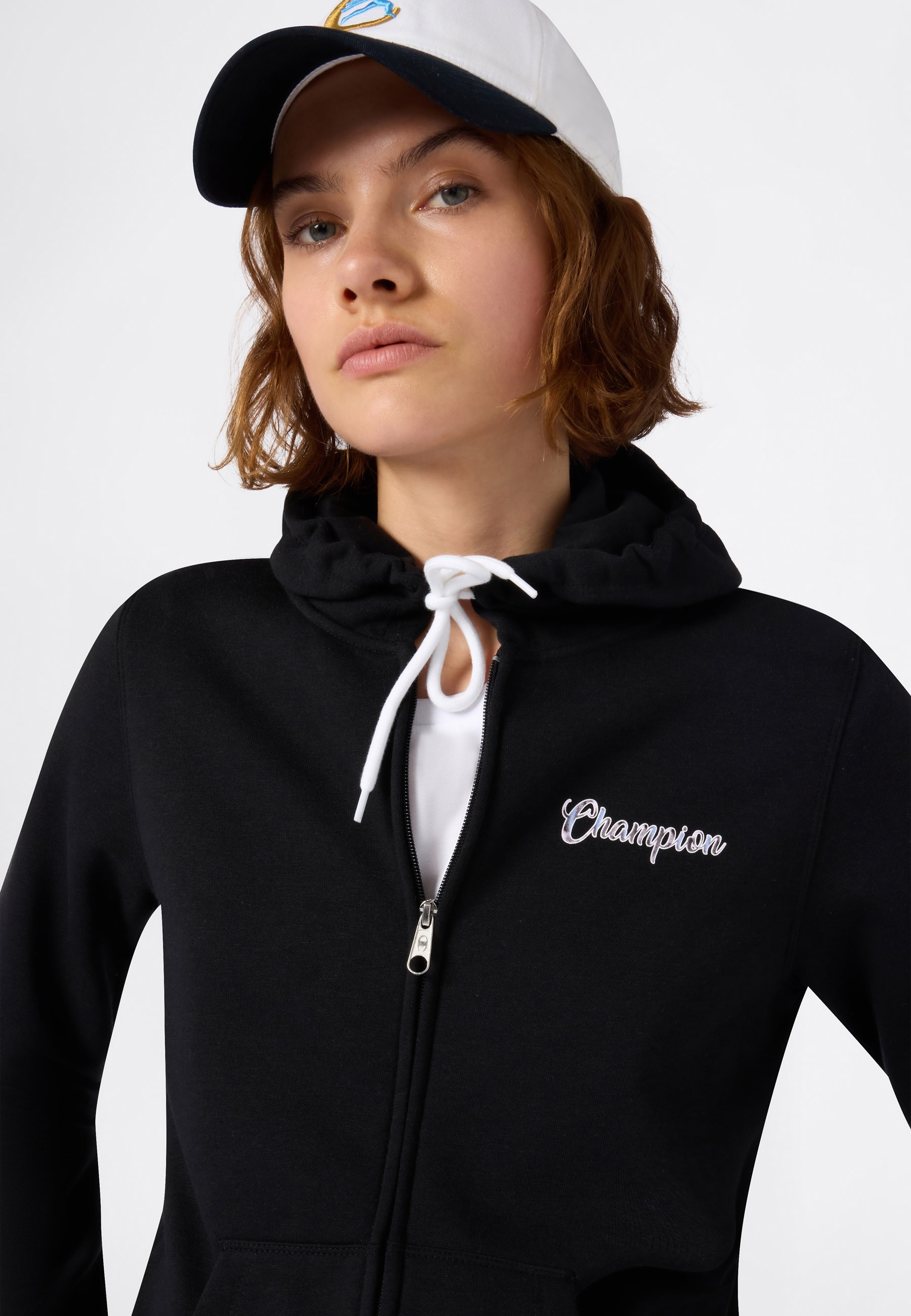 Champion Kapuzensweatjacke »Graphic Full Zip Hoodie« 1 Stk. tlg.
