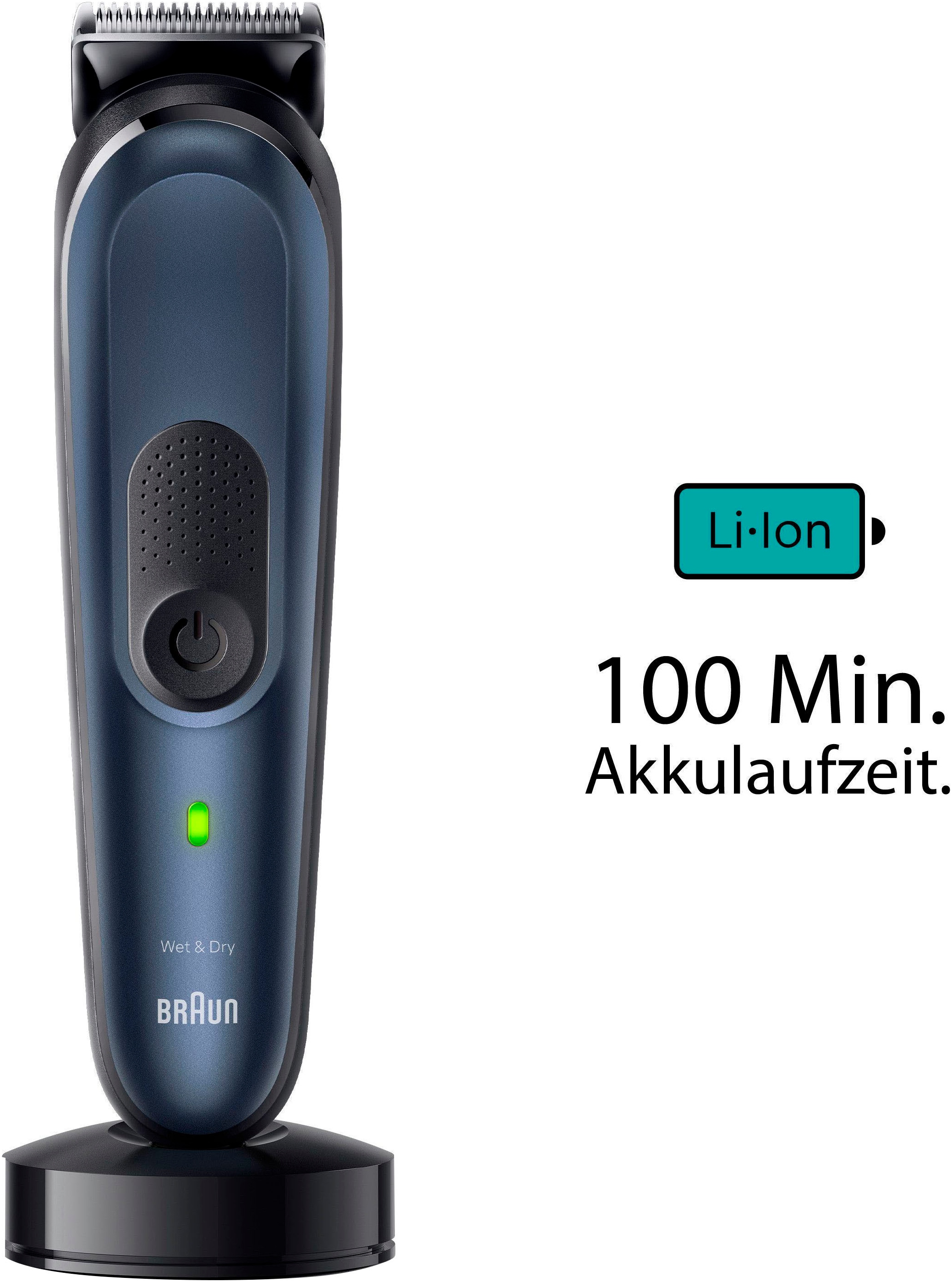 Braun Haarschneider »All-In-One Styling Set MGK7410«, Wasserdicht, 10-in-1 Barttrimmer
