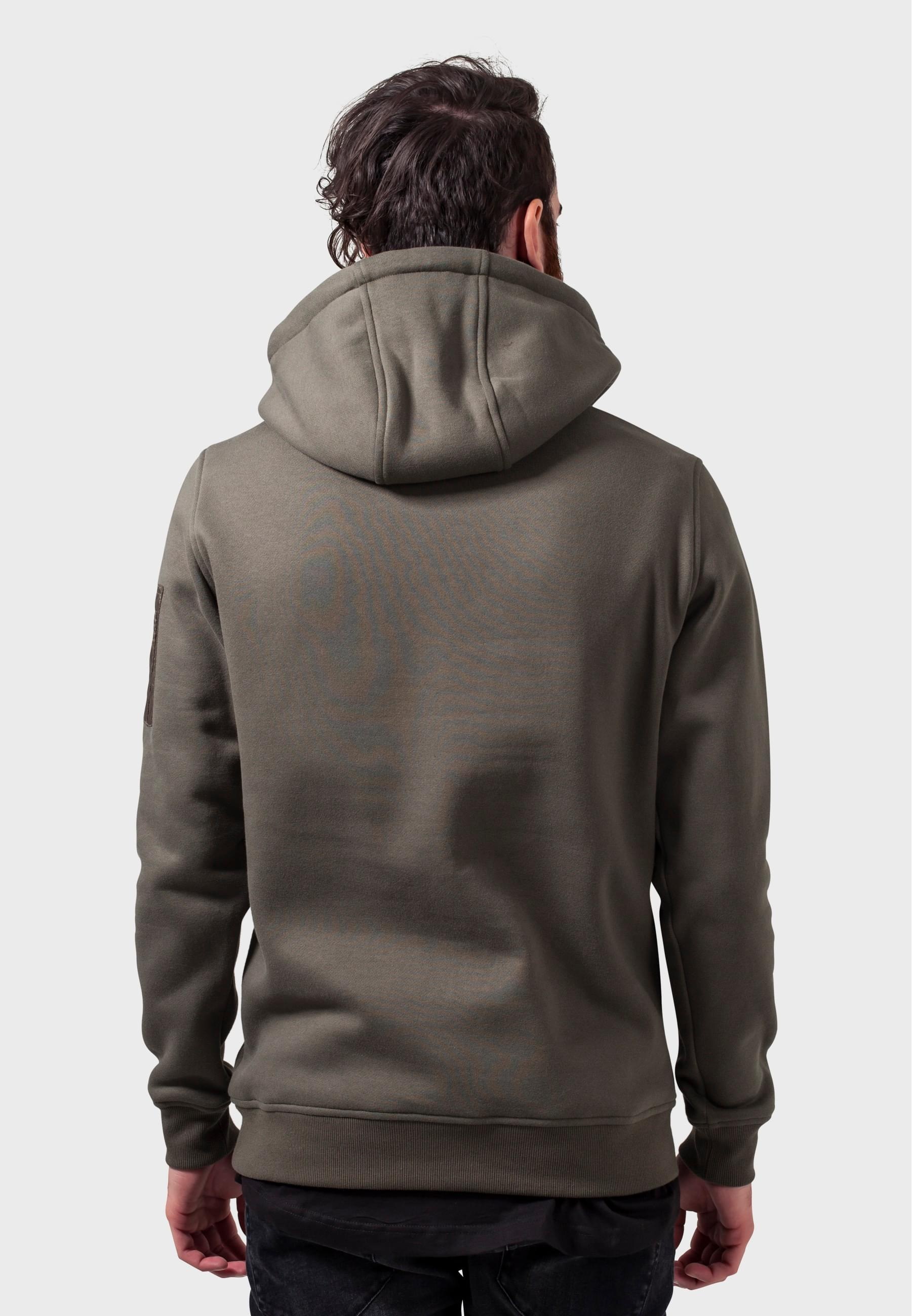 URBAN CLASSICS Sweatshirt »Urban Classics Herren Sweat Bomber Hoody« 1 Stk. tlg.