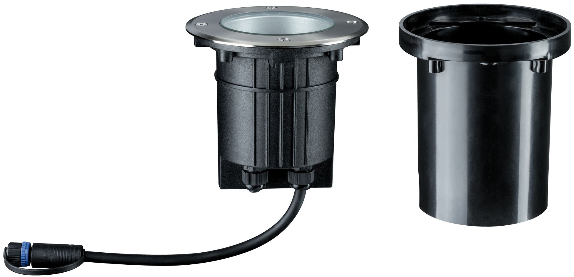Paulmann LED Einbauleuchte »Plug & Shine«, 1 flammig-flammig, LED-Modul, schwenkbar IP67 609lm 3000K