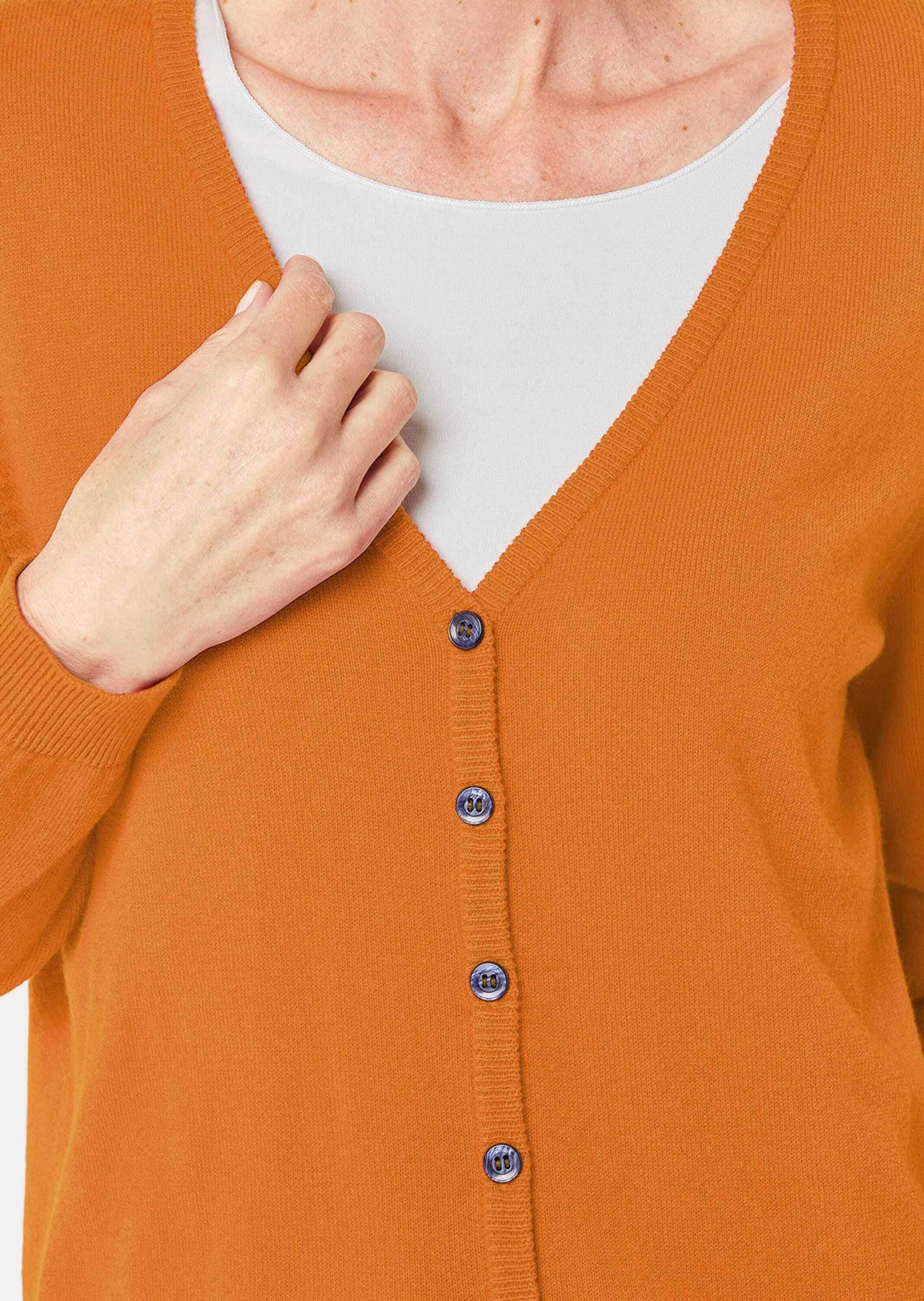 GOLDNER Strickjacke »Strickjacke Hochwertige Strickjacke in zeitloser Optik«