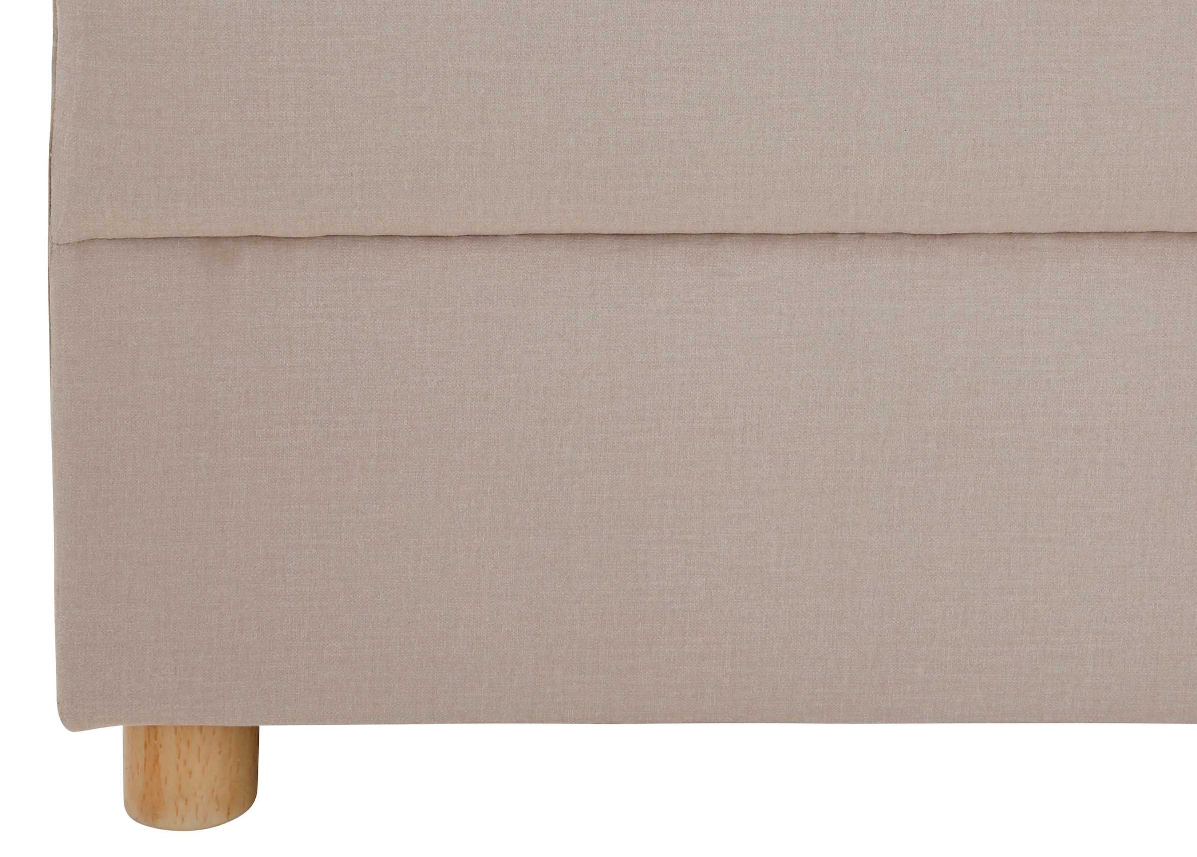 INOSIGN Ecksofa »Mick L-Form«, Longchair links/rechts montierbar, wahlweise mit Bettfunktion