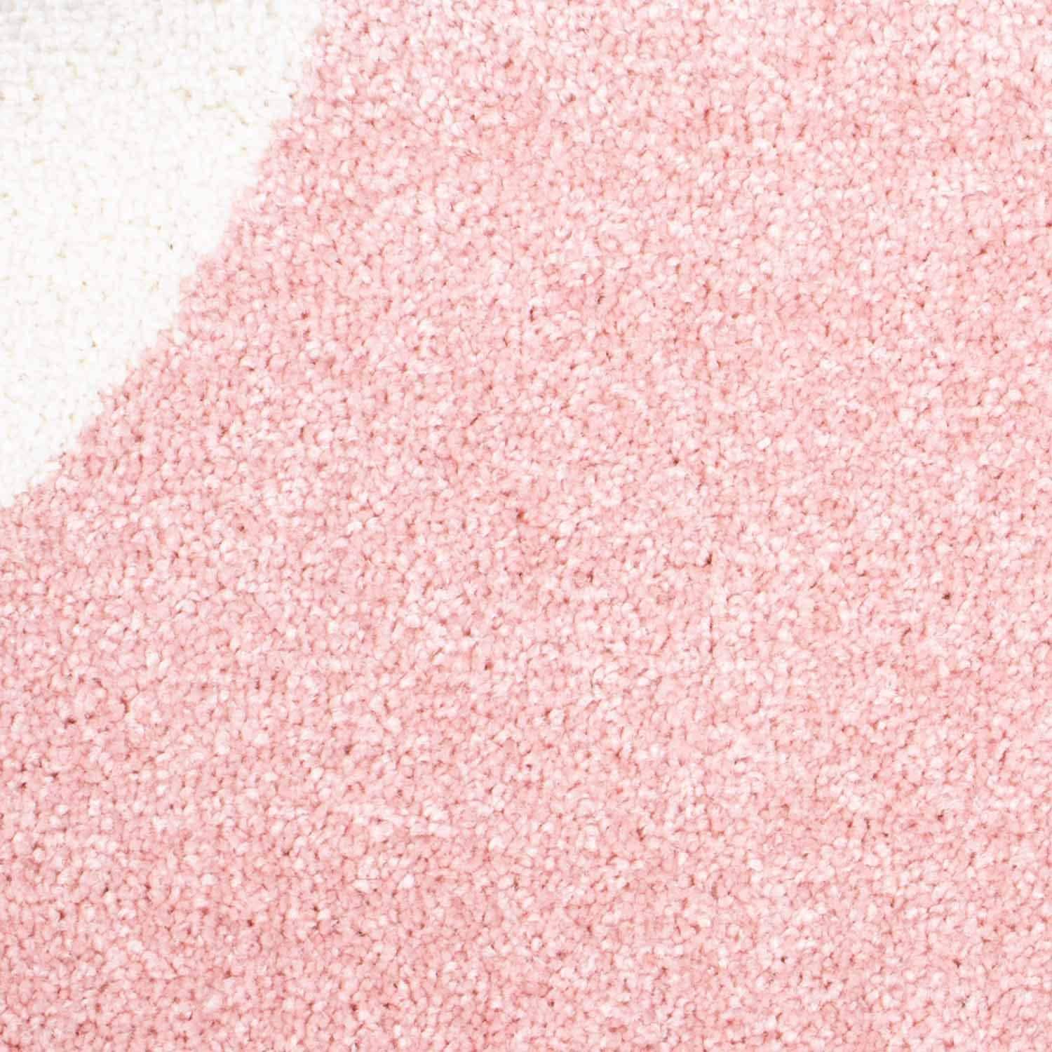 Carpet City Kinderteppich »Bubble Kids 1324-X«, wolkenförmig, 11 mm Höhe, Wolken-Teppich, Weicher Flor, Pflegeleicht, Kinderzimmer