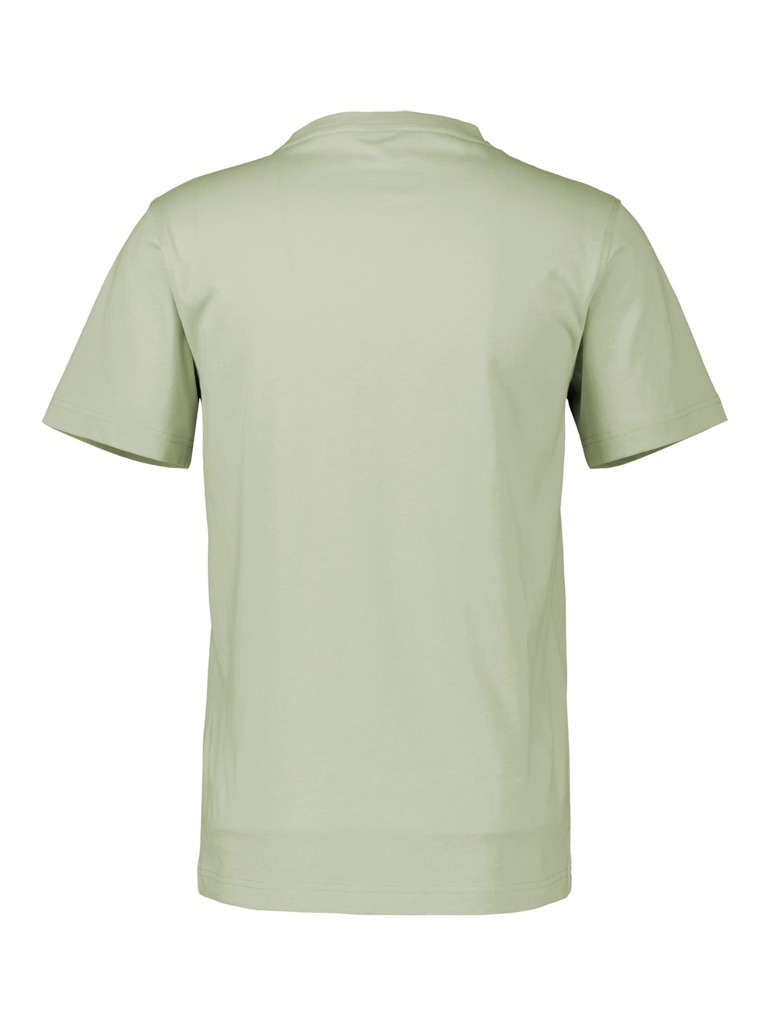 LERROS T-Shirt »LERROS Basic T-Shirt mit Logostitck, unifarben«
