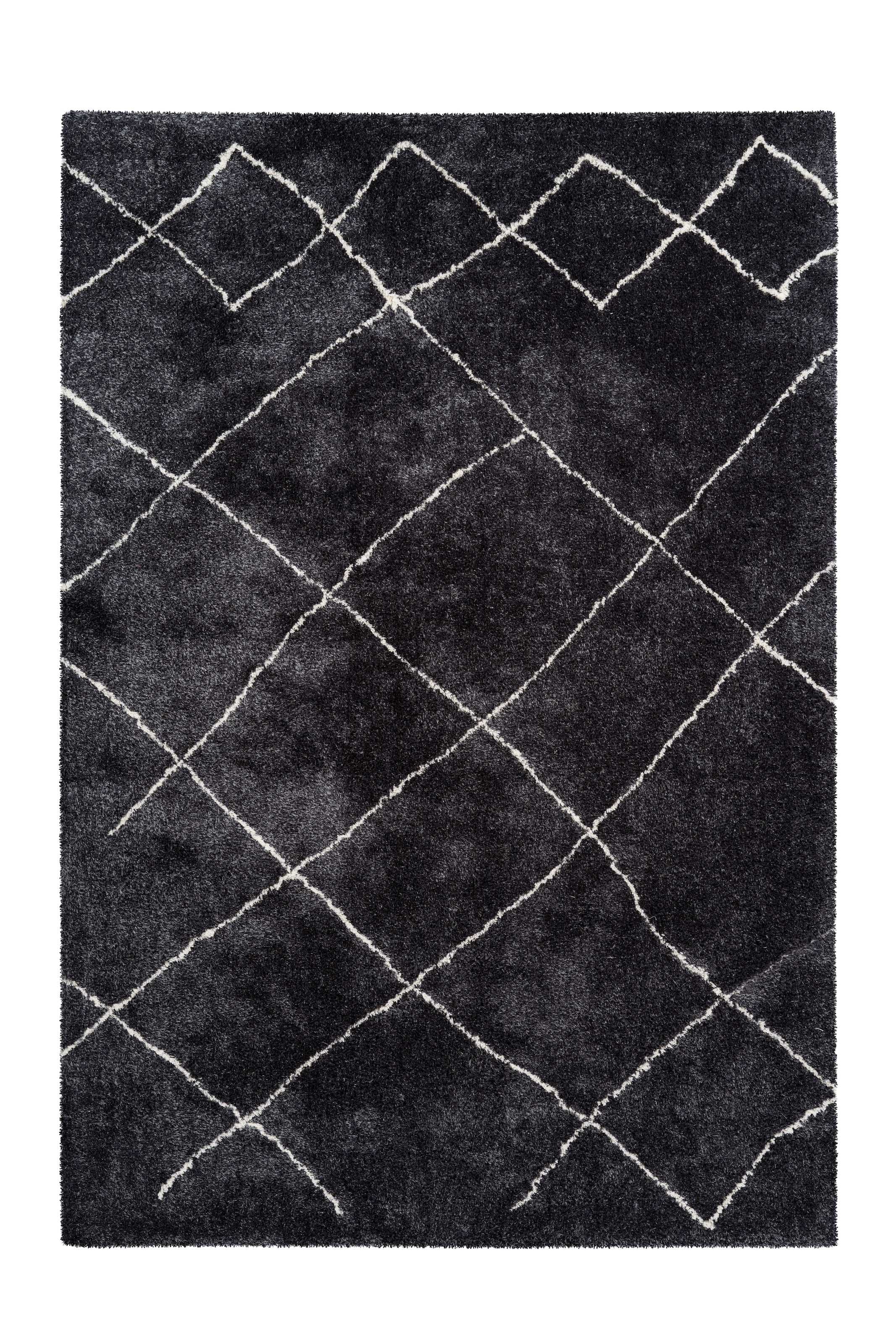 me gusta Teppich »Orlando 525«, rechteckig, Attraktives Muster, Retrolook,Baumwollrücken, Fußbodenheizung geeignet