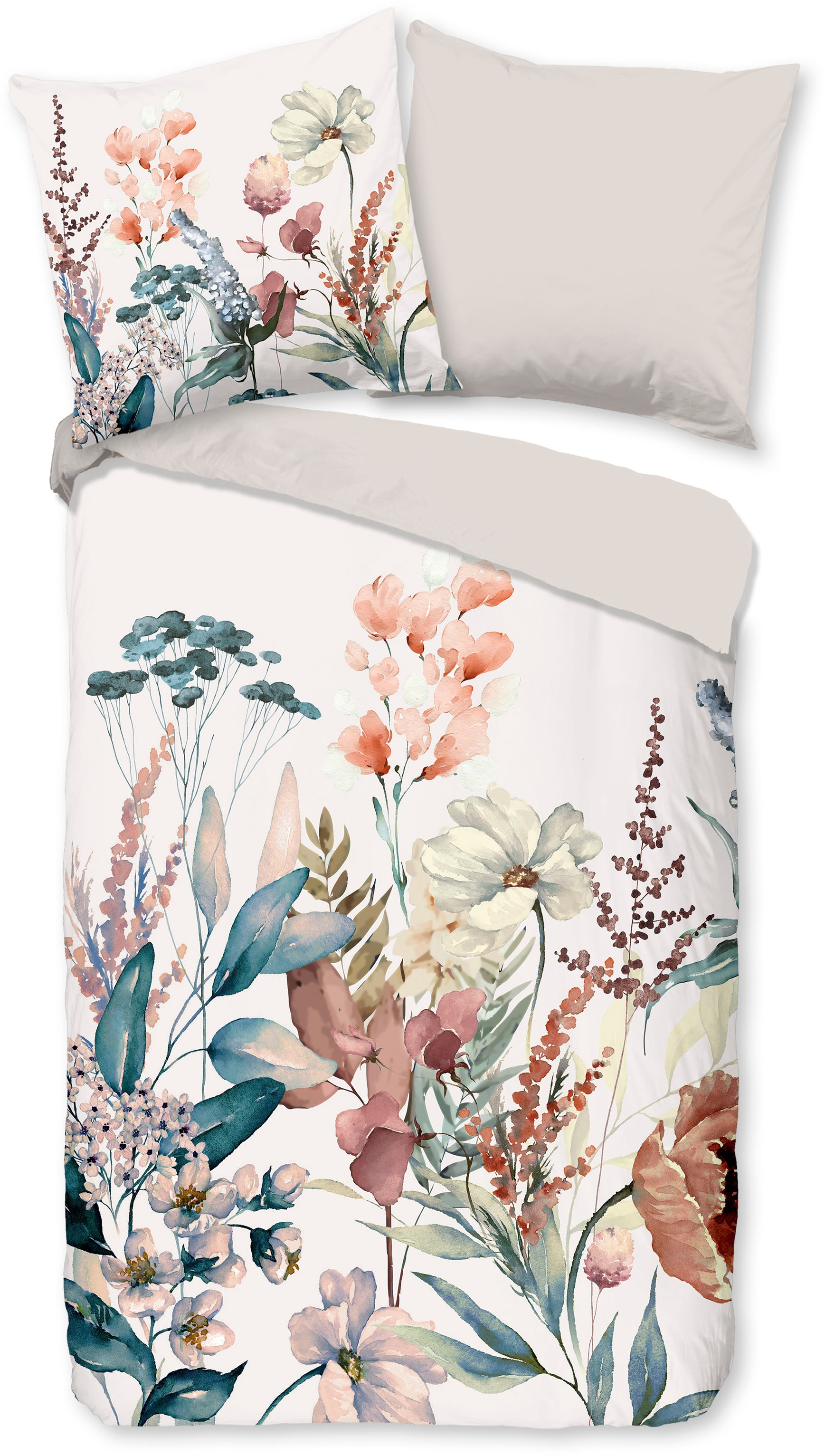 good morning "Aime" 2 Stk. Biber Flanell, 135x200, Warm, Weich, Wendeoptik, günstig online kaufen