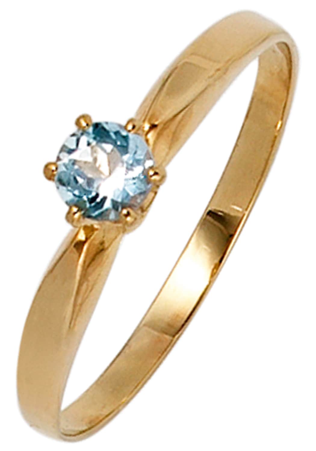 | Diamantring, 5 Gold JOBO Diamanten 585 BAUR online mit bestellen