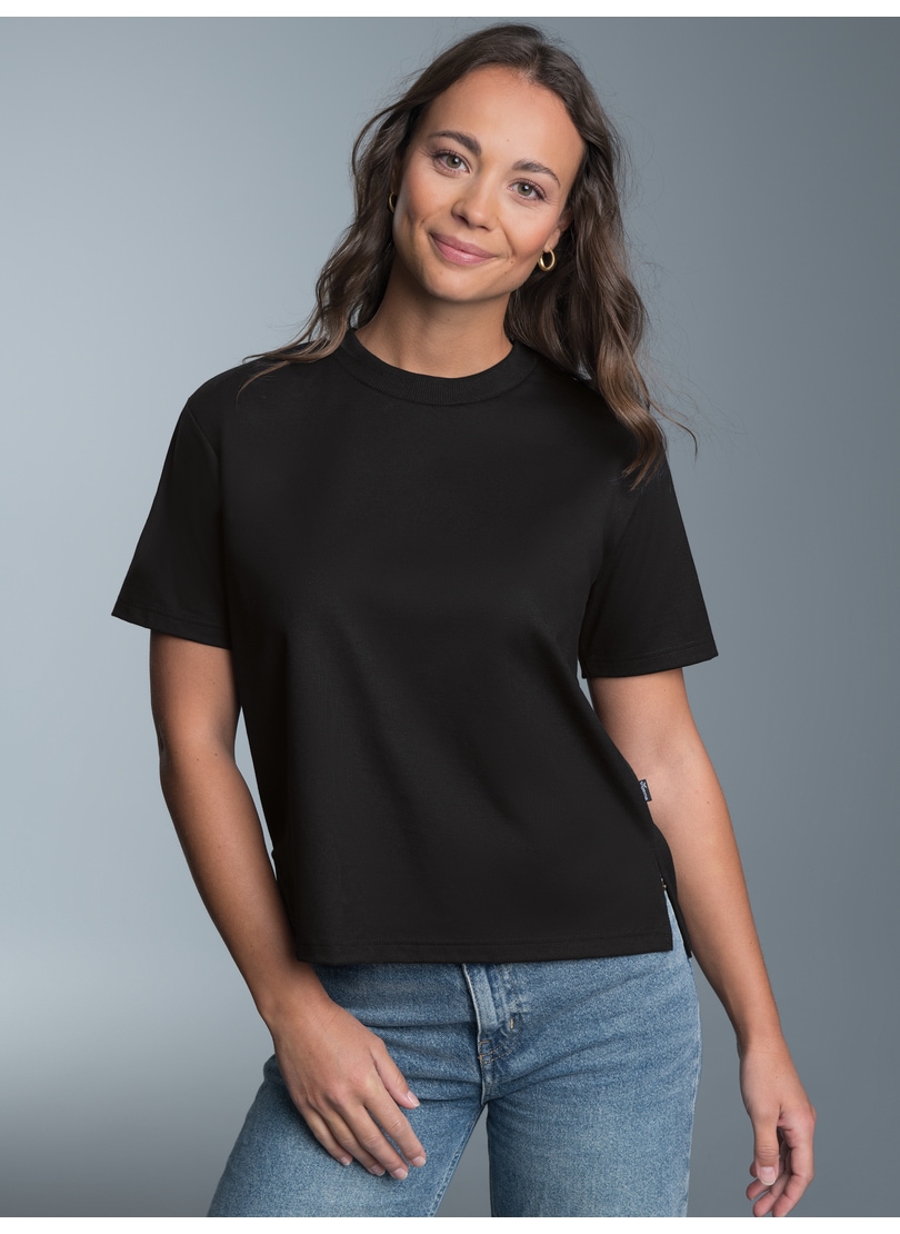 Trigema T-Shirt "TRIGEMA T-Shirt aus Baumwolle" 1 Stk. tlg. günstig online kaufen