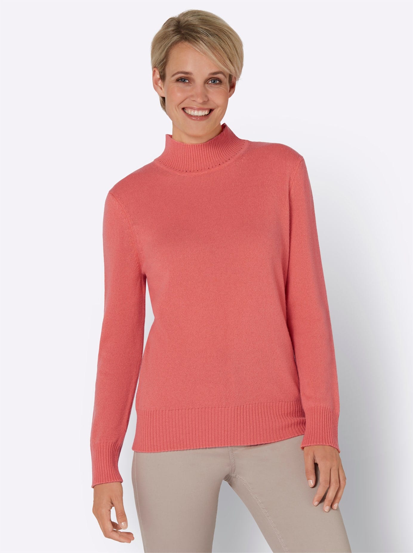 Classic Stehkragenpullover »Kaschmir-Pullover«