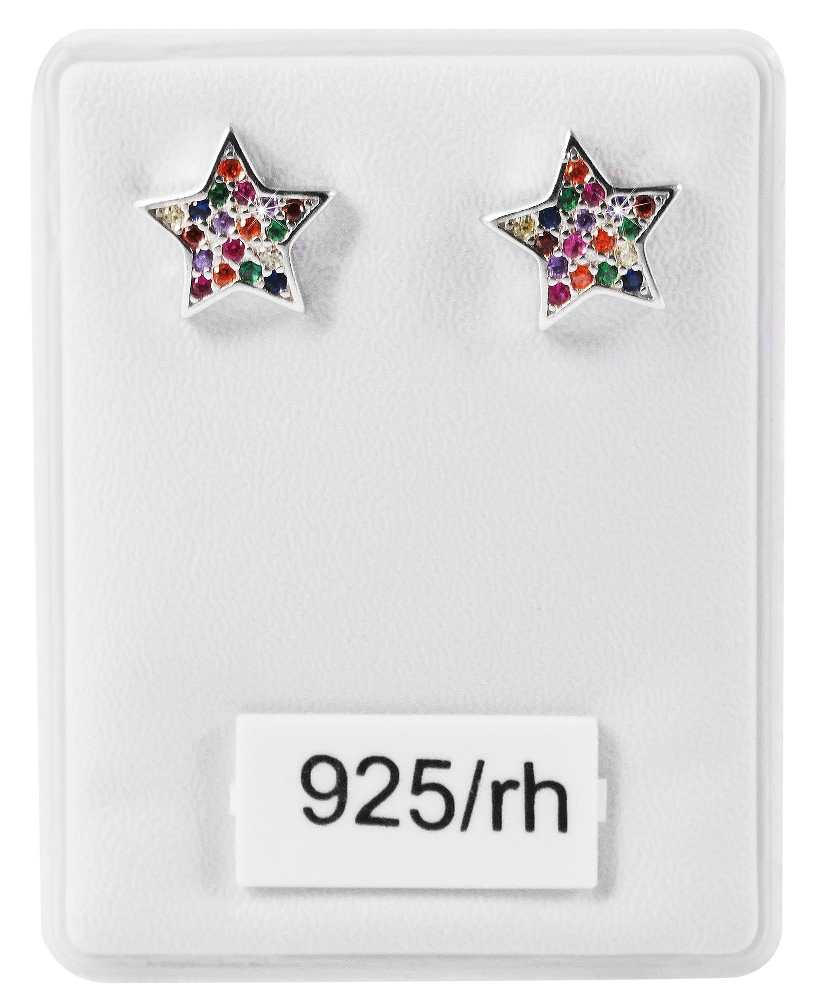 Adelia´s Paar Ohrhänger "Ohrringe – Ohrstecker aus 925 Silber mit Zirkonia" Perfekt als Geschenk zum Jubiläum