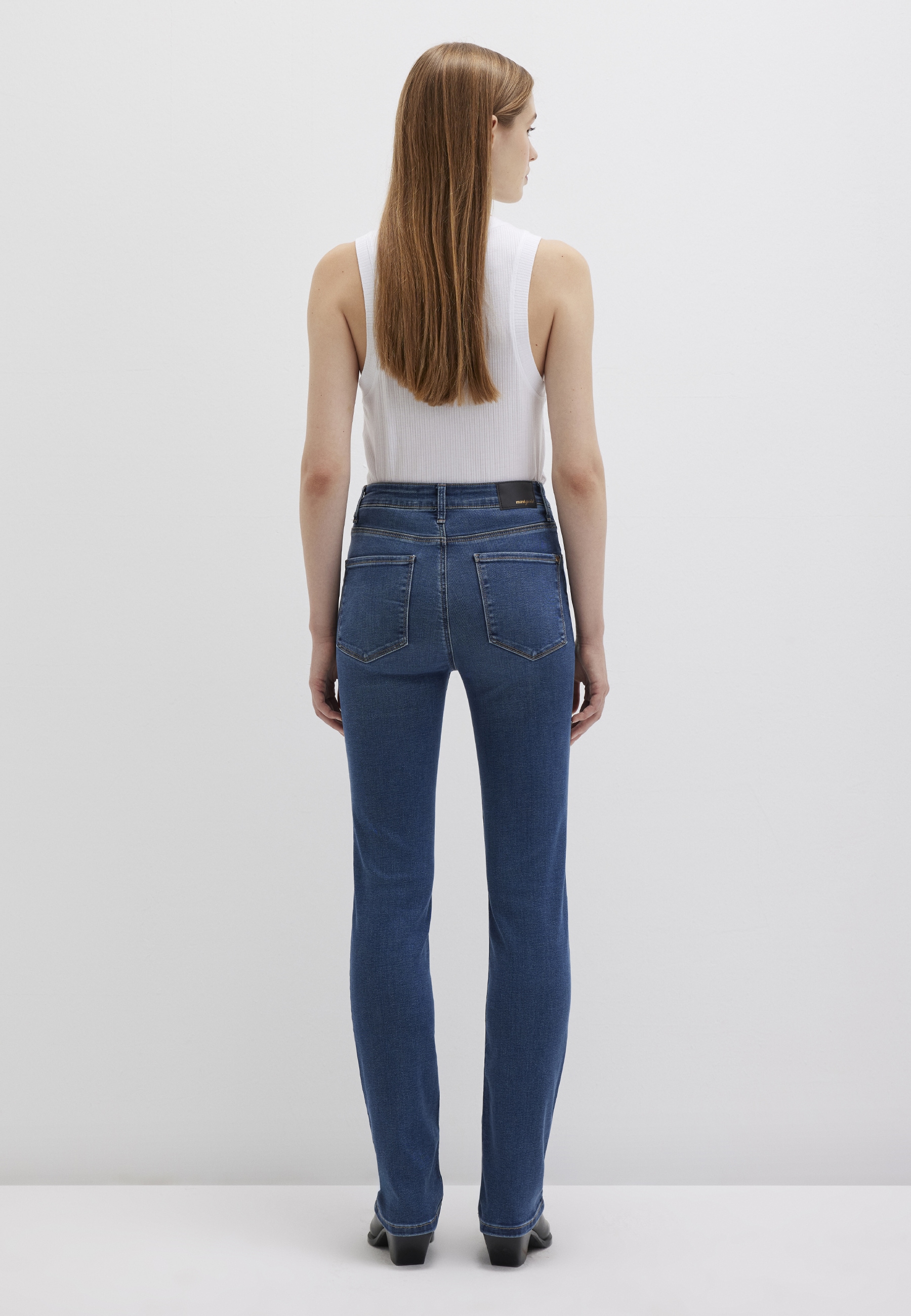 Mavi Straight-Jeans »KENDRA«, gerde Form