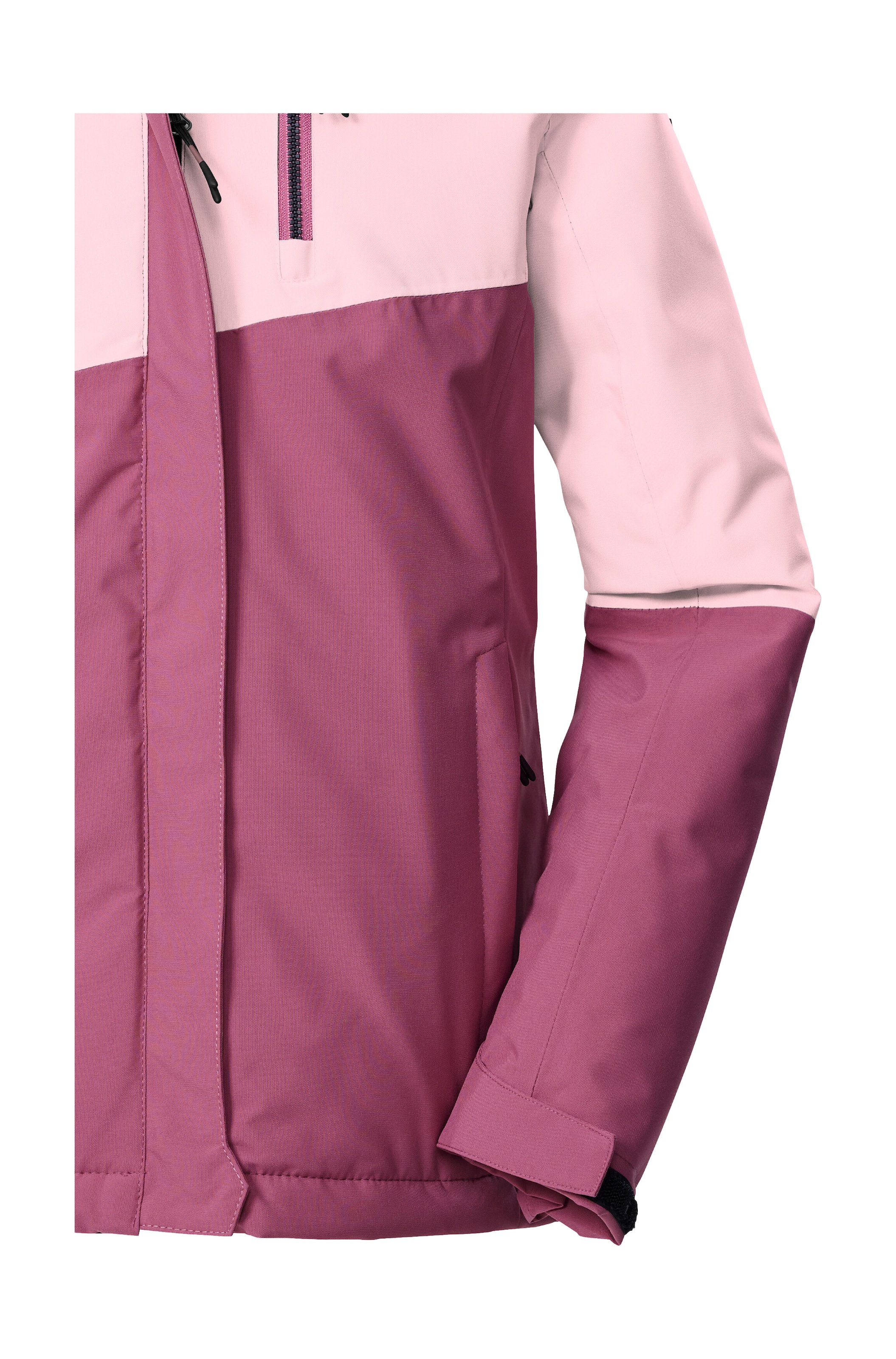 Killtec Funktionsjacke »KOW 218 GRLS JCKT«, Winddichte, wasserdichte Kinderjacke mit verstellbarer Kapuze