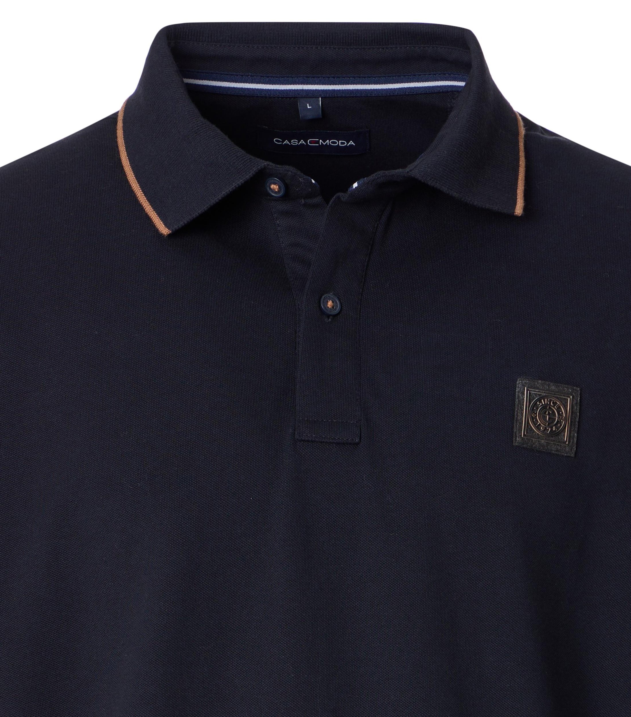 CASAMODA Poloshirt »CASAMODA Polo-Shirt uni«