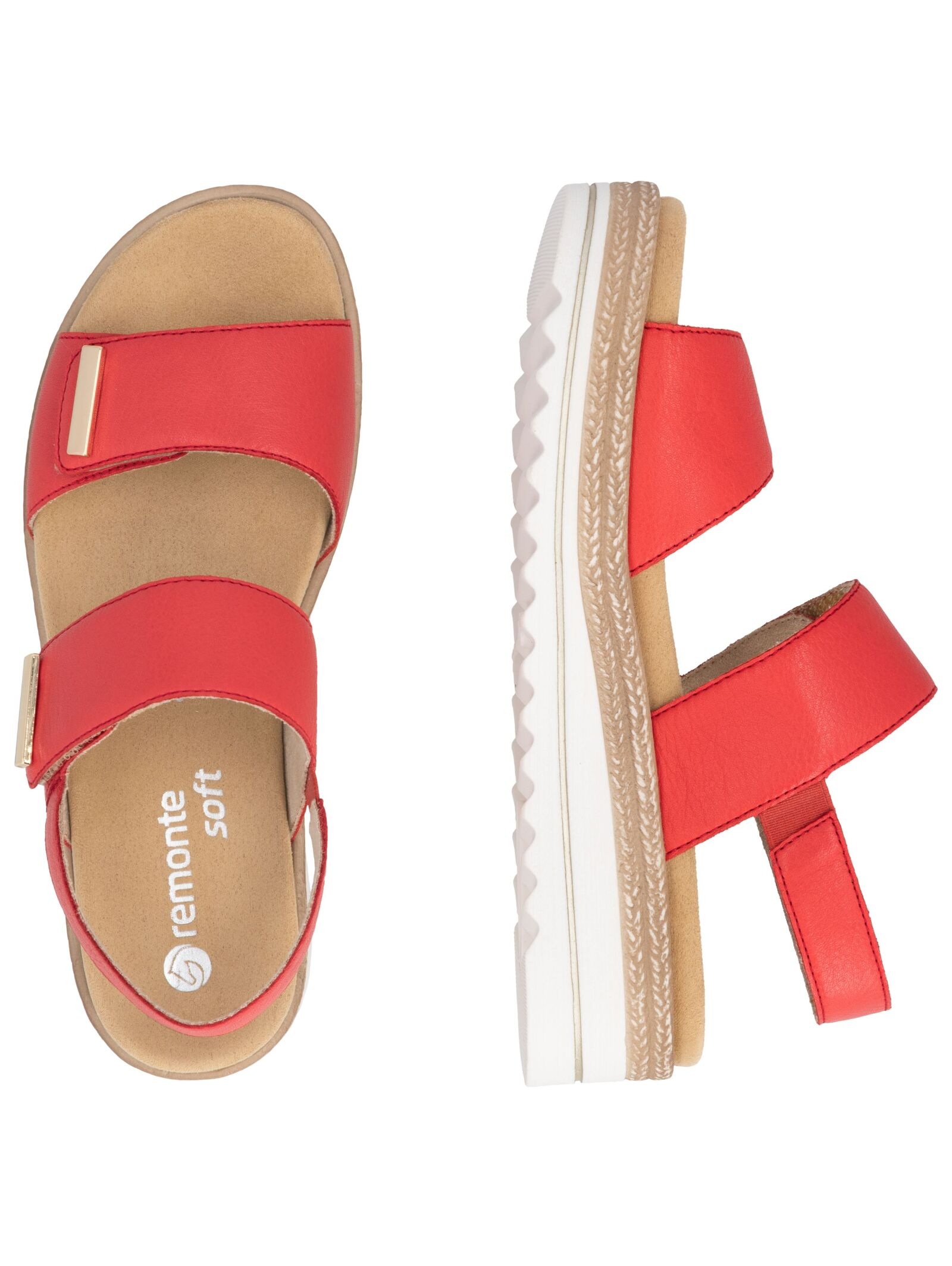 Remonte Plateausandaletten »Remonte Sandalen Glattleder«