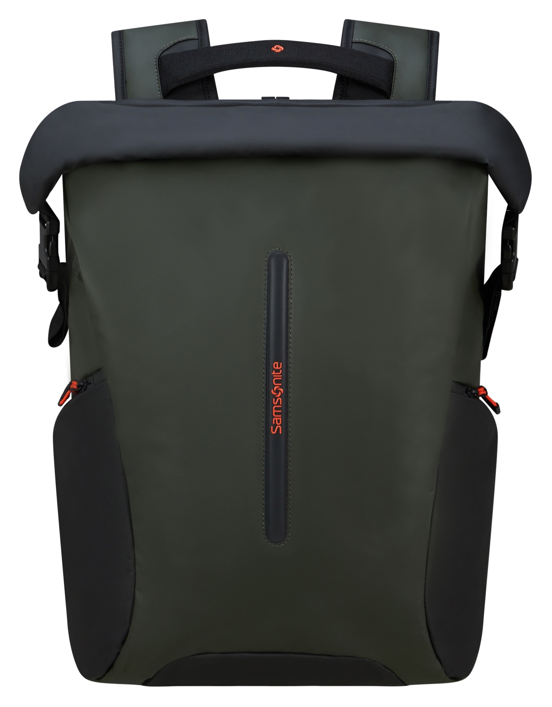 Samsonite Reiserucksack »ECODIVER L«, Freizeitrucksack Laptoprucksack Trolleyaufstecksystem Rolltop Backpack