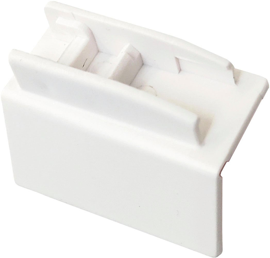 Klebeträger, weiß, SCHÖNER WOHNEN-KOLLEKTION, Kunststoff, Sichtschutzbefestigungen, "Falzklebeträger", Serie "Schöner Wohnen Plissees", als