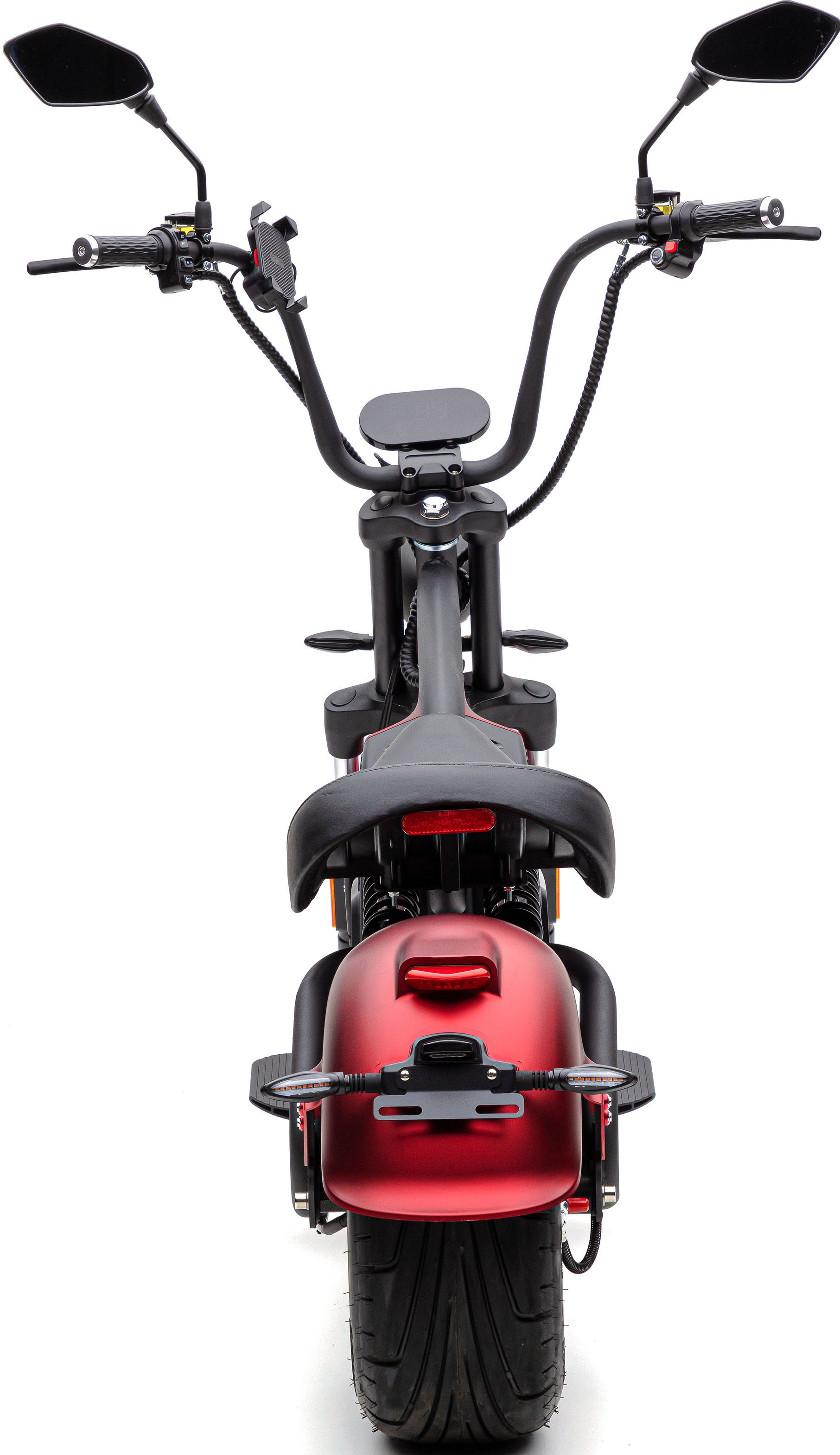 ECONELO E-Motorroller »CHOPPER PXD 8«, höhenverstellbar Rechnung | auf Lenkrad BAUR bestellen online