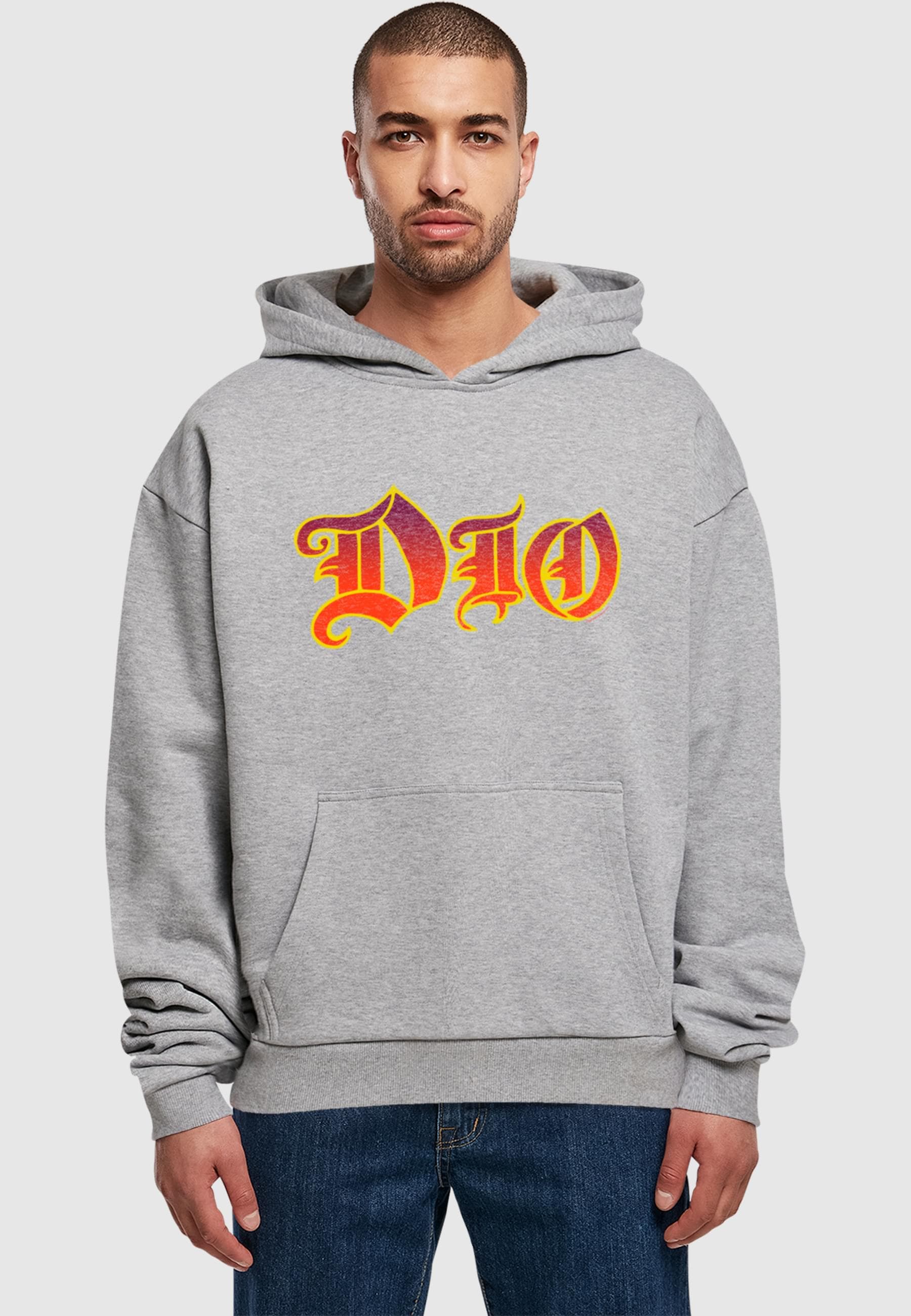 Merchcode Kapuzensweatshirt »Merchcode DIO - Classic logo gradient Ultra Heavy Hoody«, (1 tlg.)