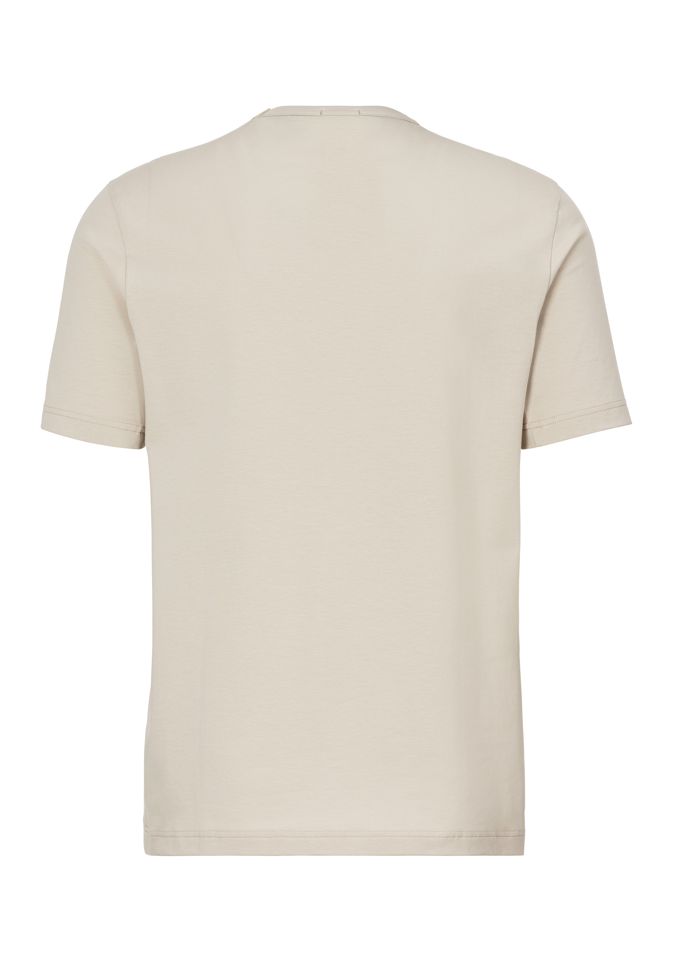 BOSS GREEN T-Shirt »Tee PKT Glamping«, mit Materialmix