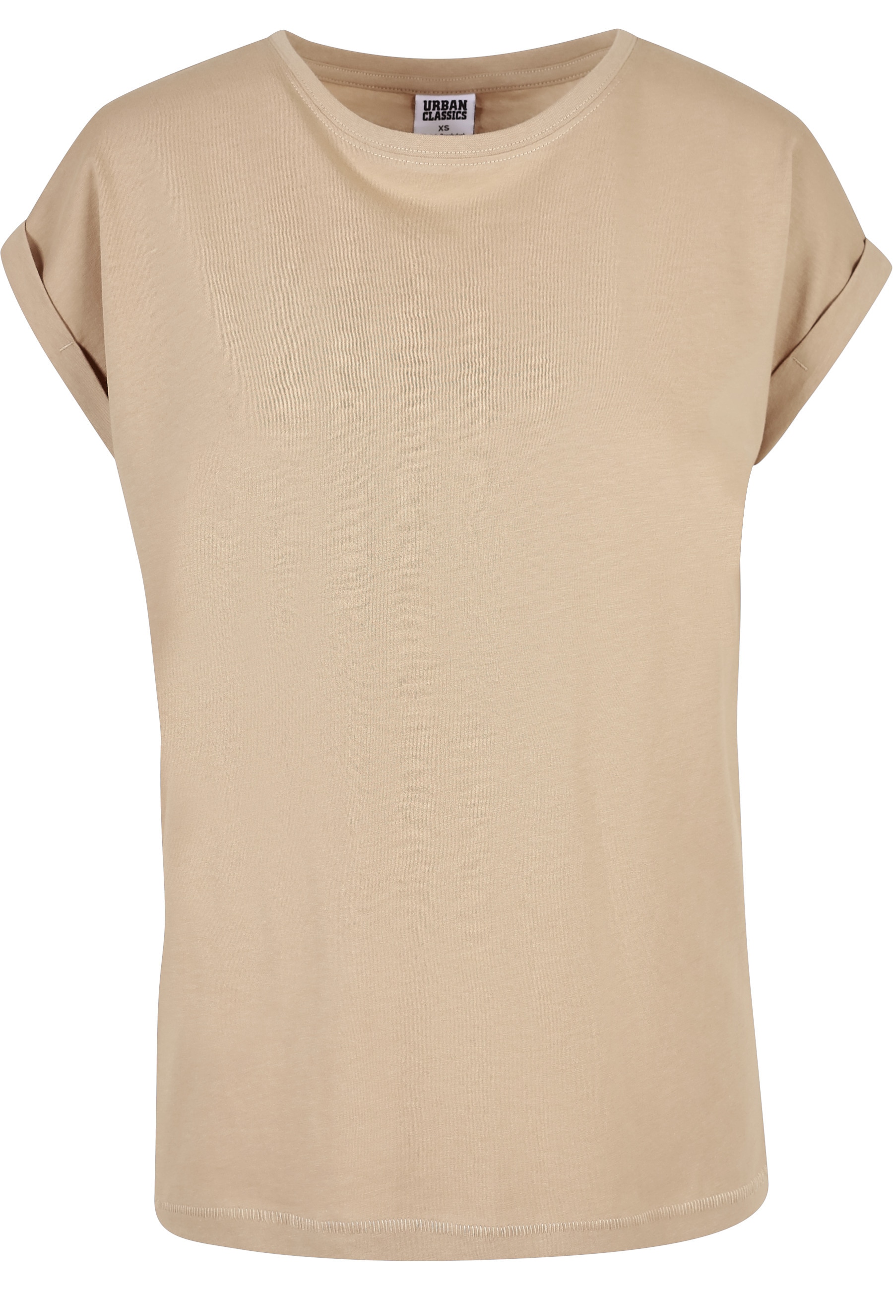 URBAN CLASSICS Kurzarmshirt "Urban Classics Damen Ladies Extended Shoulder günstig online kaufen