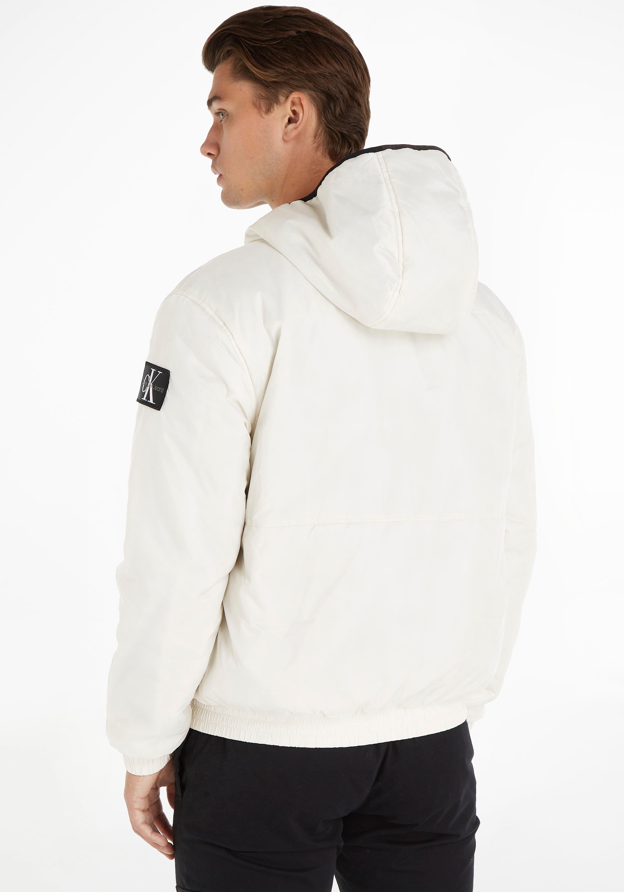 Calvin Klein Jeans Windbreaker »TRIM WINDBREAKER JACKET«, mit Kapuze