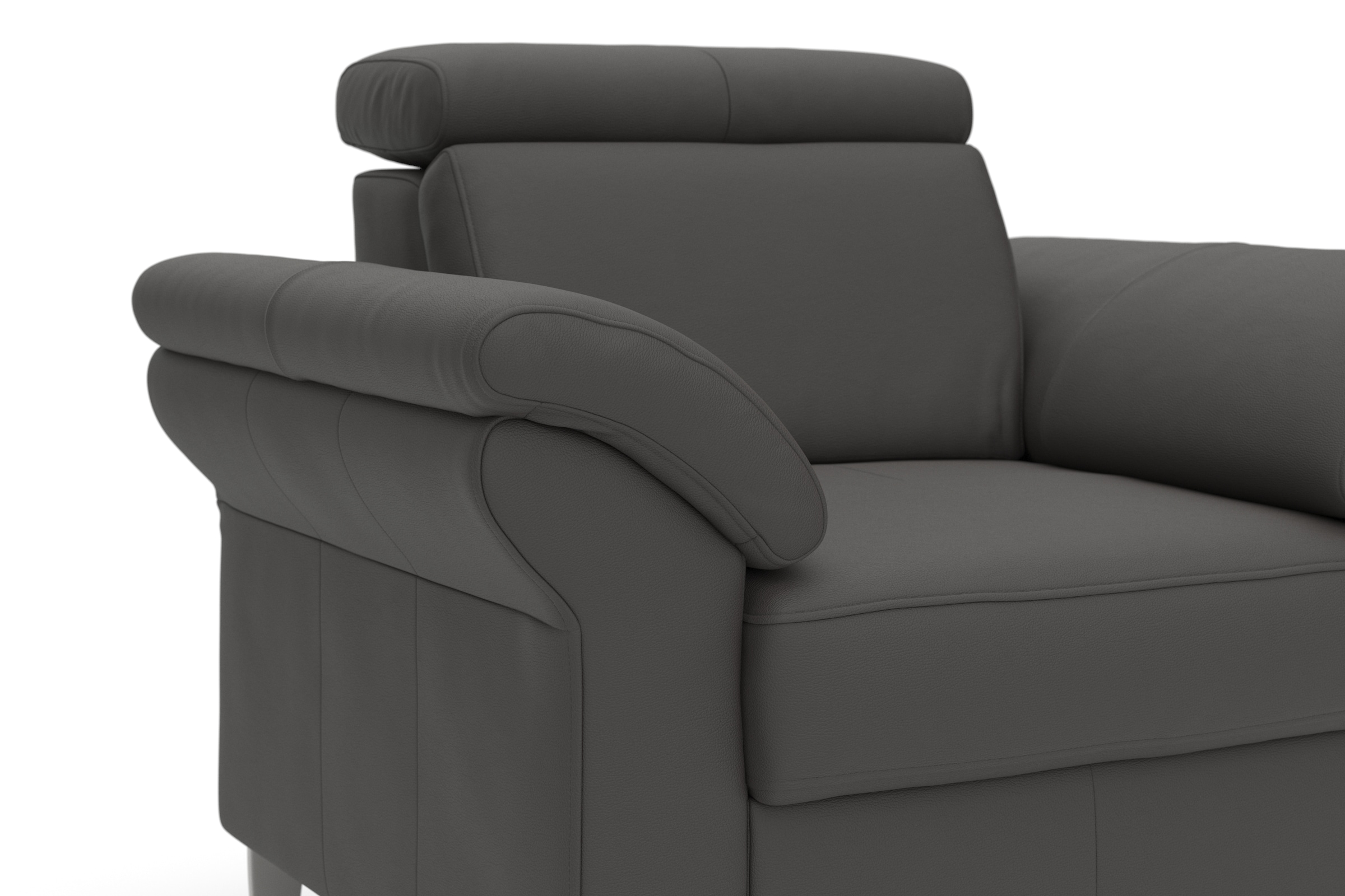 sit&more Sessel »Arngast«, inklusive Federkern und Kopfteilverstellung