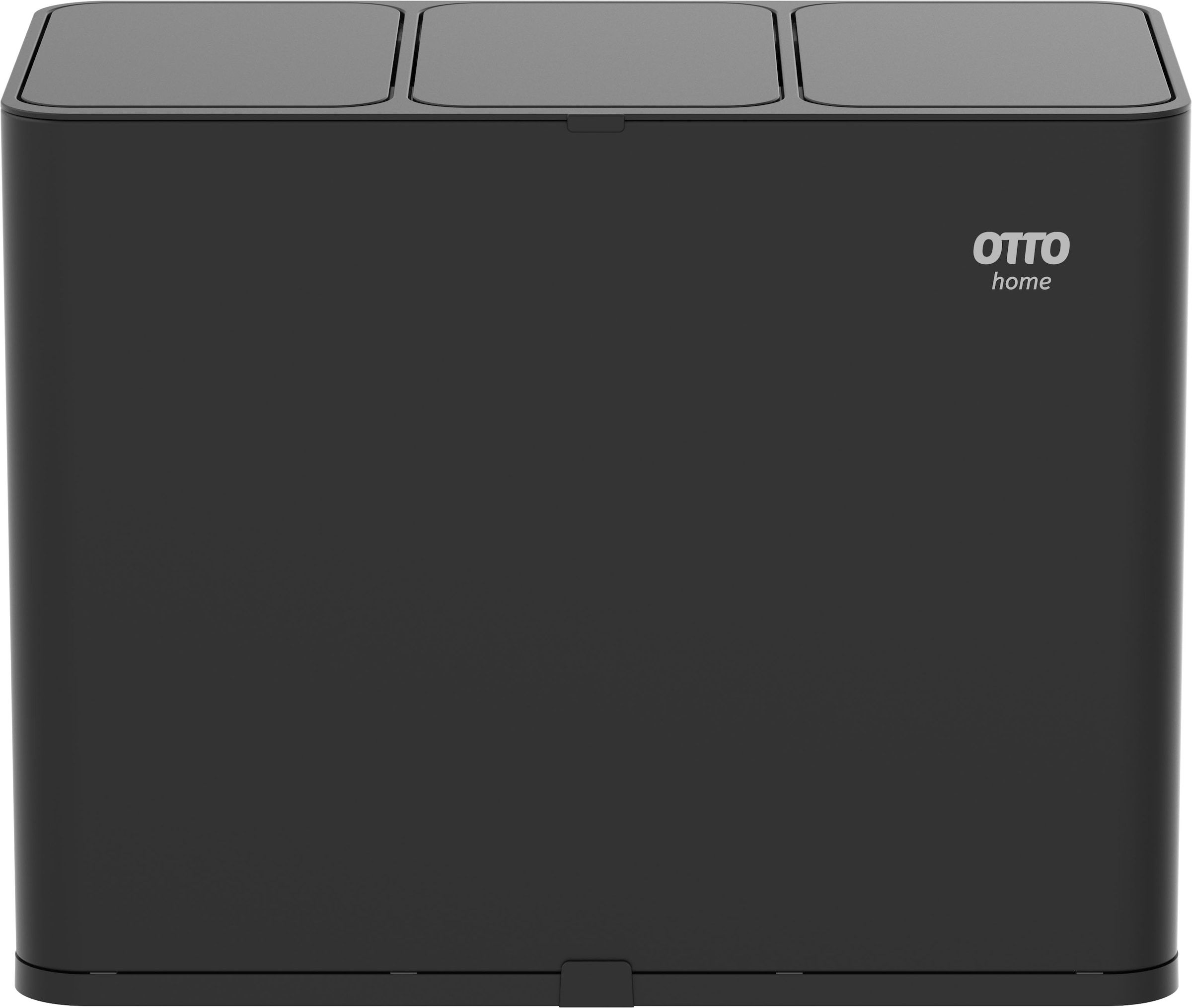 OTTO home Mülleimer »Garrin, Soft Close, Fassungsvermögen 3x 15 Liter« 3 Behälter Mülltrennsystem mit 3 separaten Innenbehältern und Fußtrittpedalen