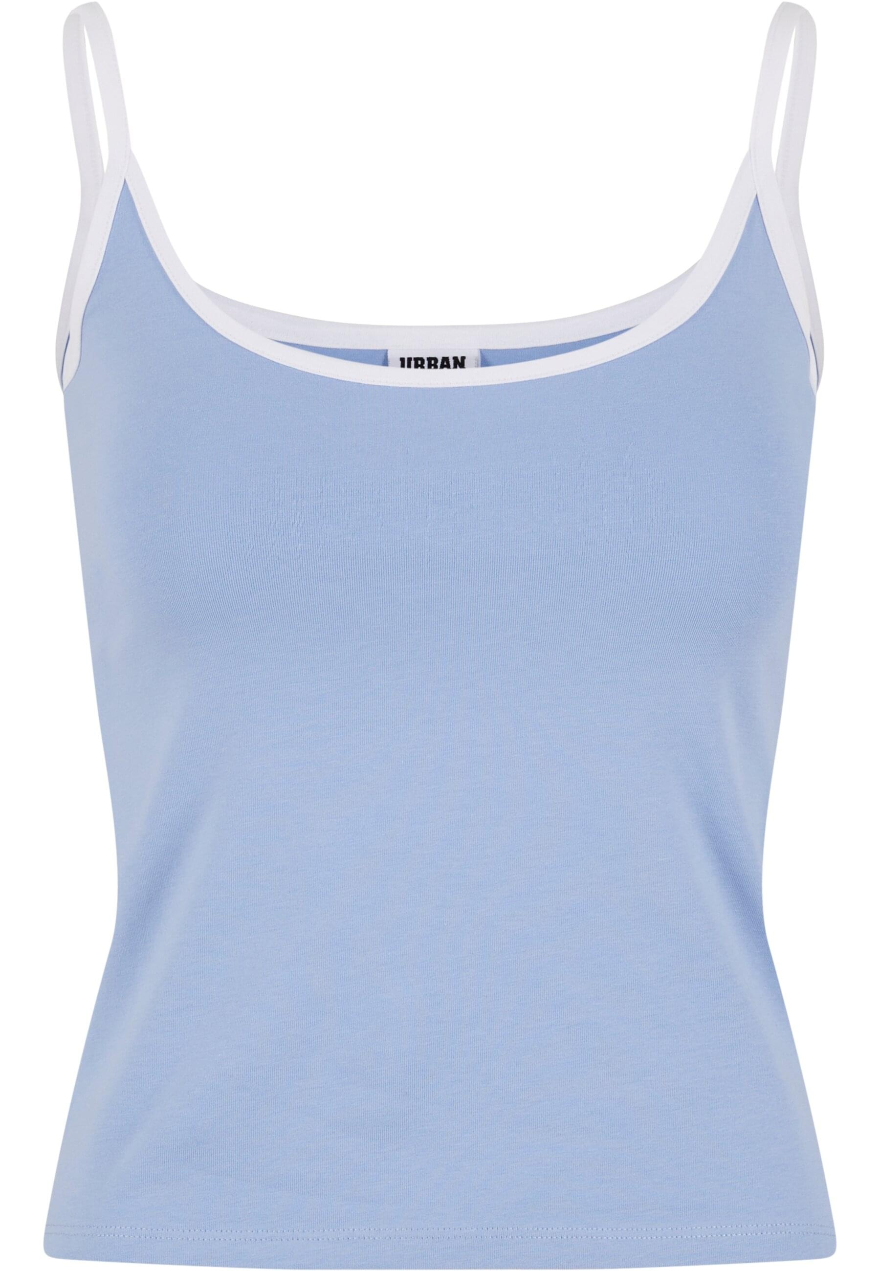 URBAN CLASSICS Muskelshirt "Urban Classics Ladies Contrast Basic Top 2-Pack günstig online kaufen