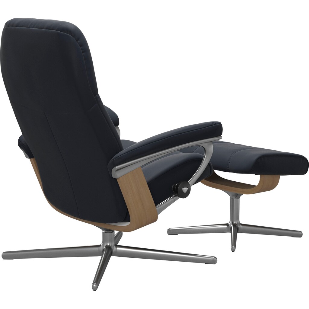 Stressless® Relaxsessel »Consul«, (Set, Relaxsessel mit Hocker)