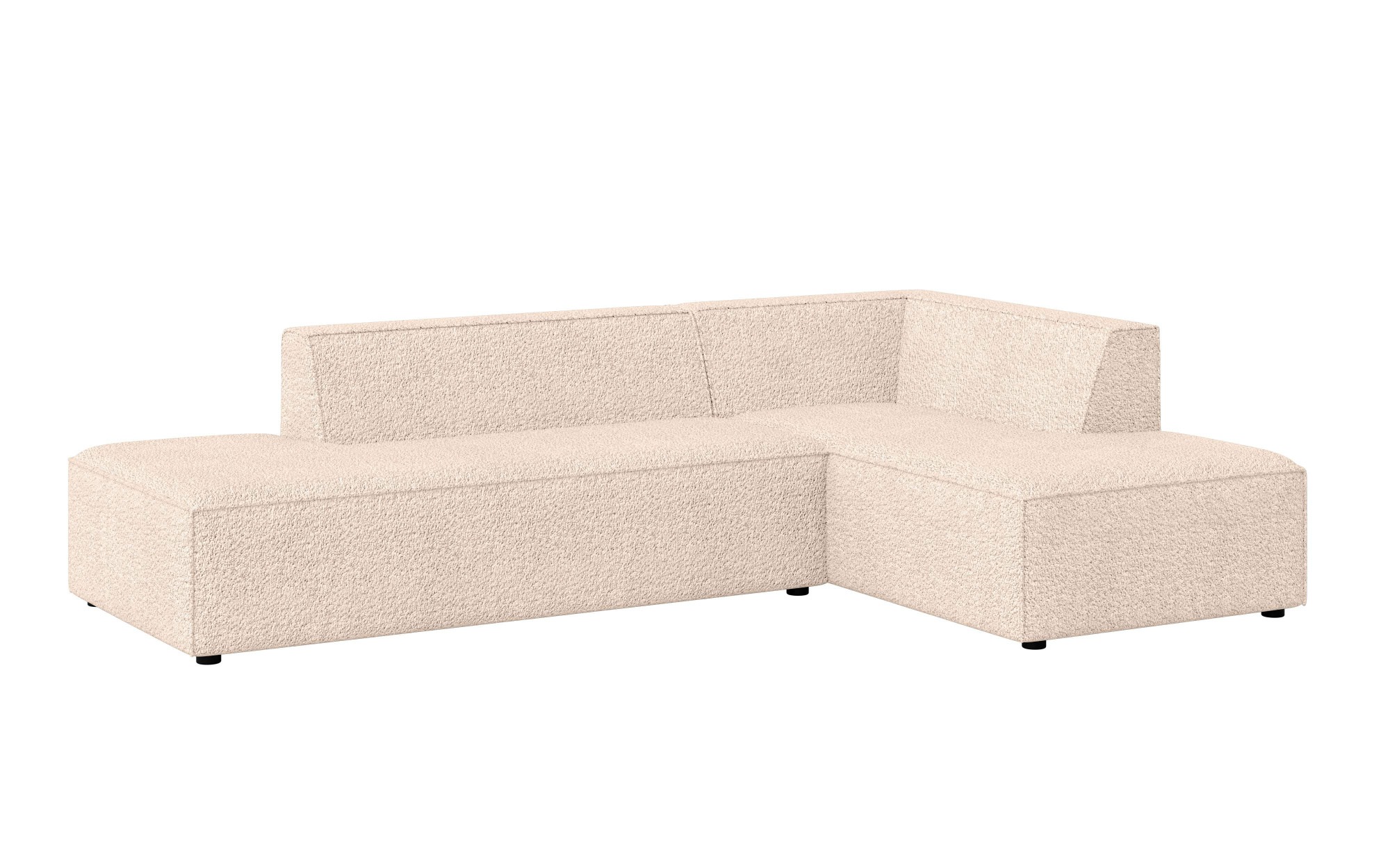 Thumbnail - OTTO home Ecksofa "Ecksofa Cavan mit Ottomane links oder rechts bestellbar" L-Form mit Wellenunterfederung, Maße B/T/H: ...