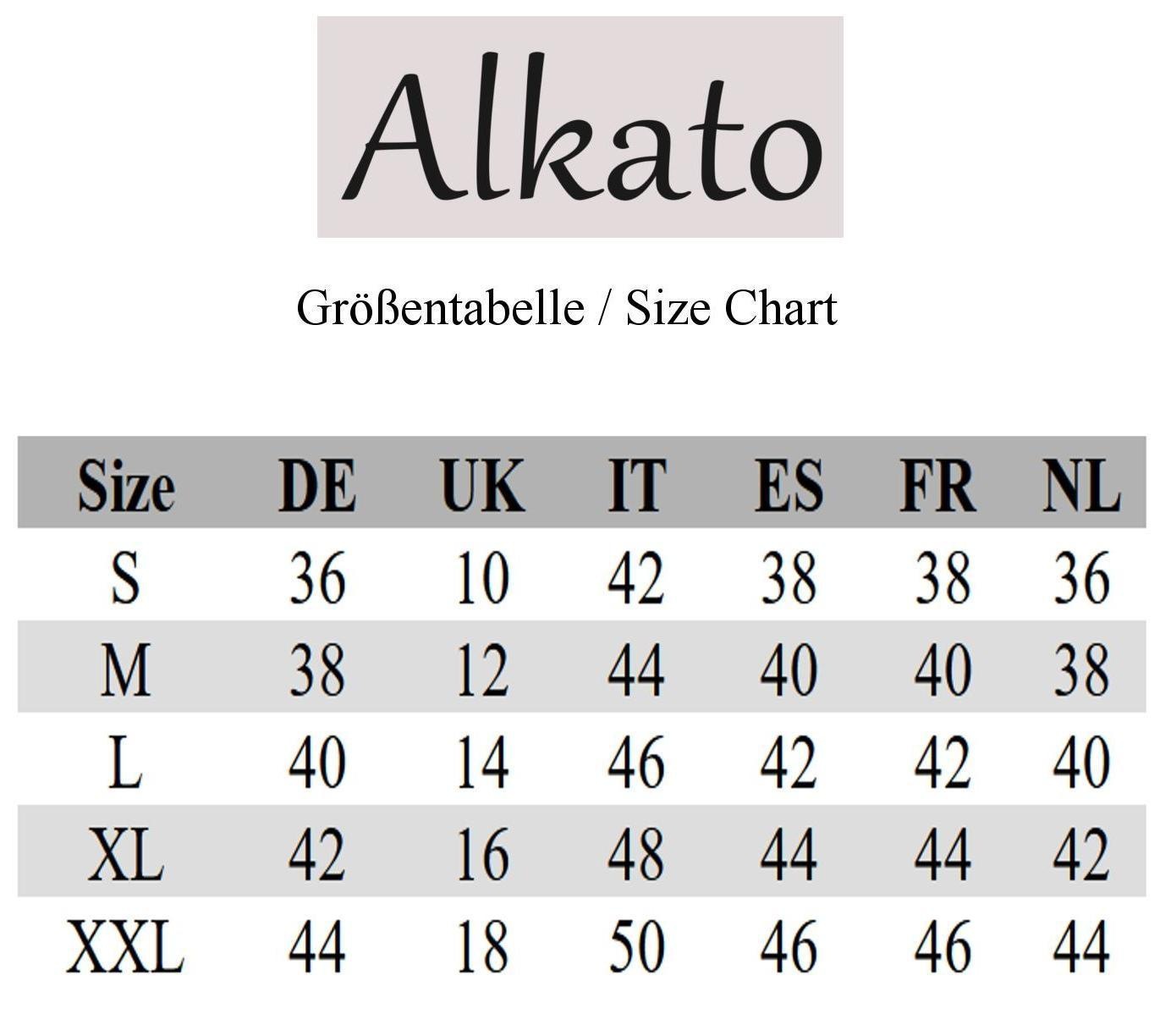ALKATO Hotpants "Shorts Alkato Damen Sport Shorts mit Hohem Bund" günstig online kaufen